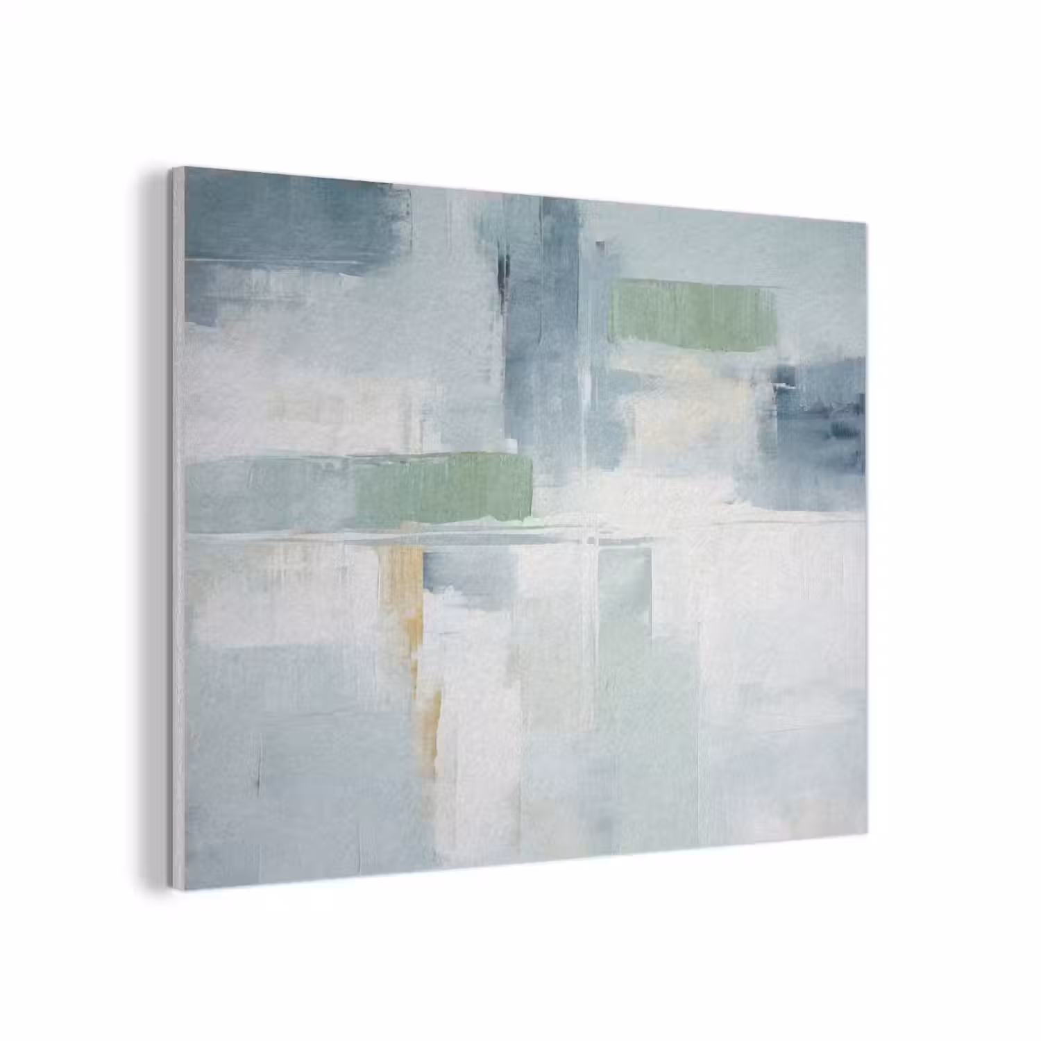 Verf - Moderne kunst - Abstract - Grijs PET vilt klein -3d