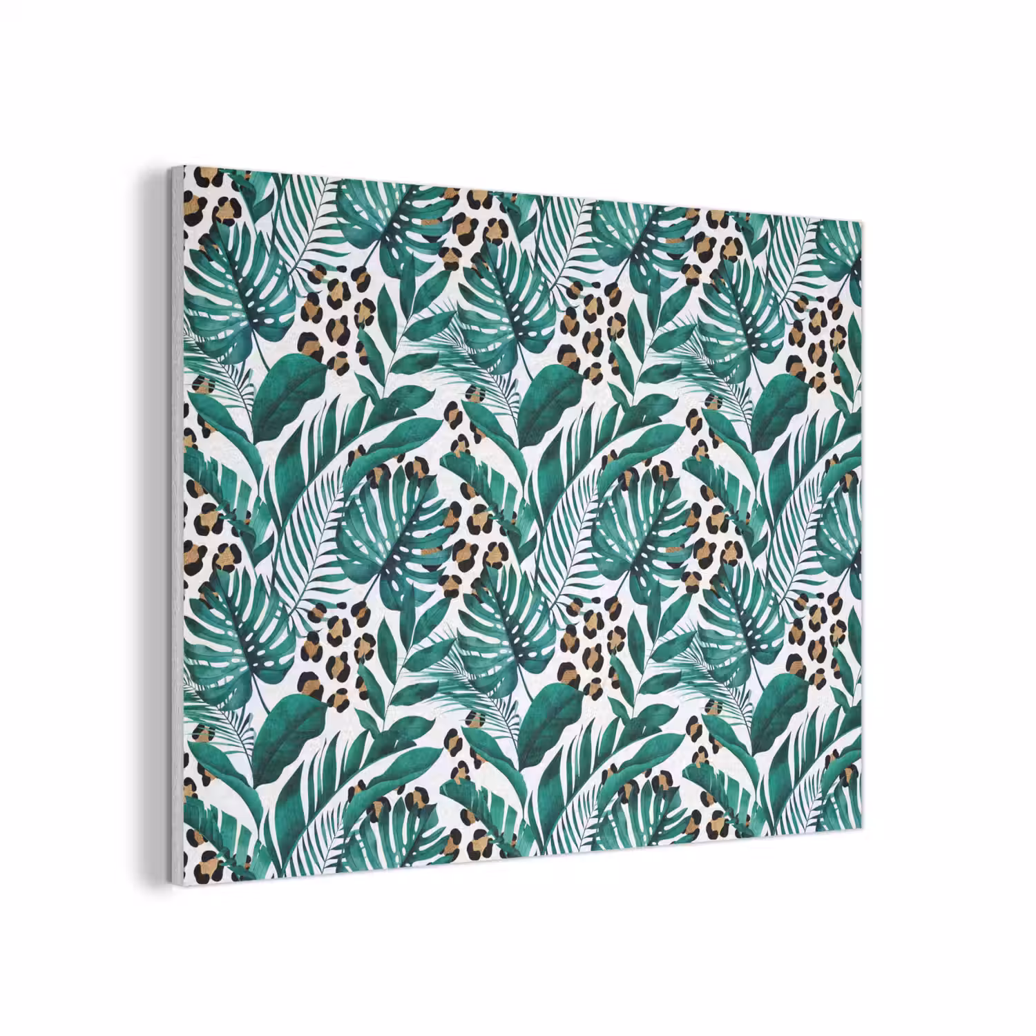 Panterprint - Bladeren - Jungle PET vilt klein -3d