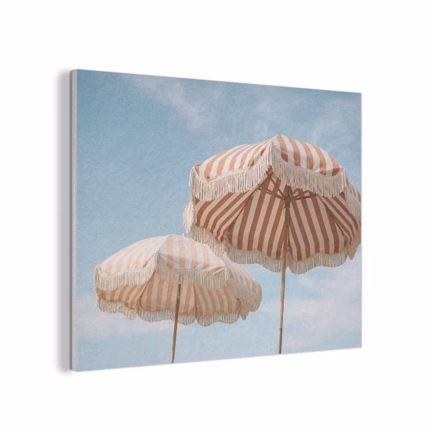 Parasol - Lucht - Rood PET vilt klein -3d