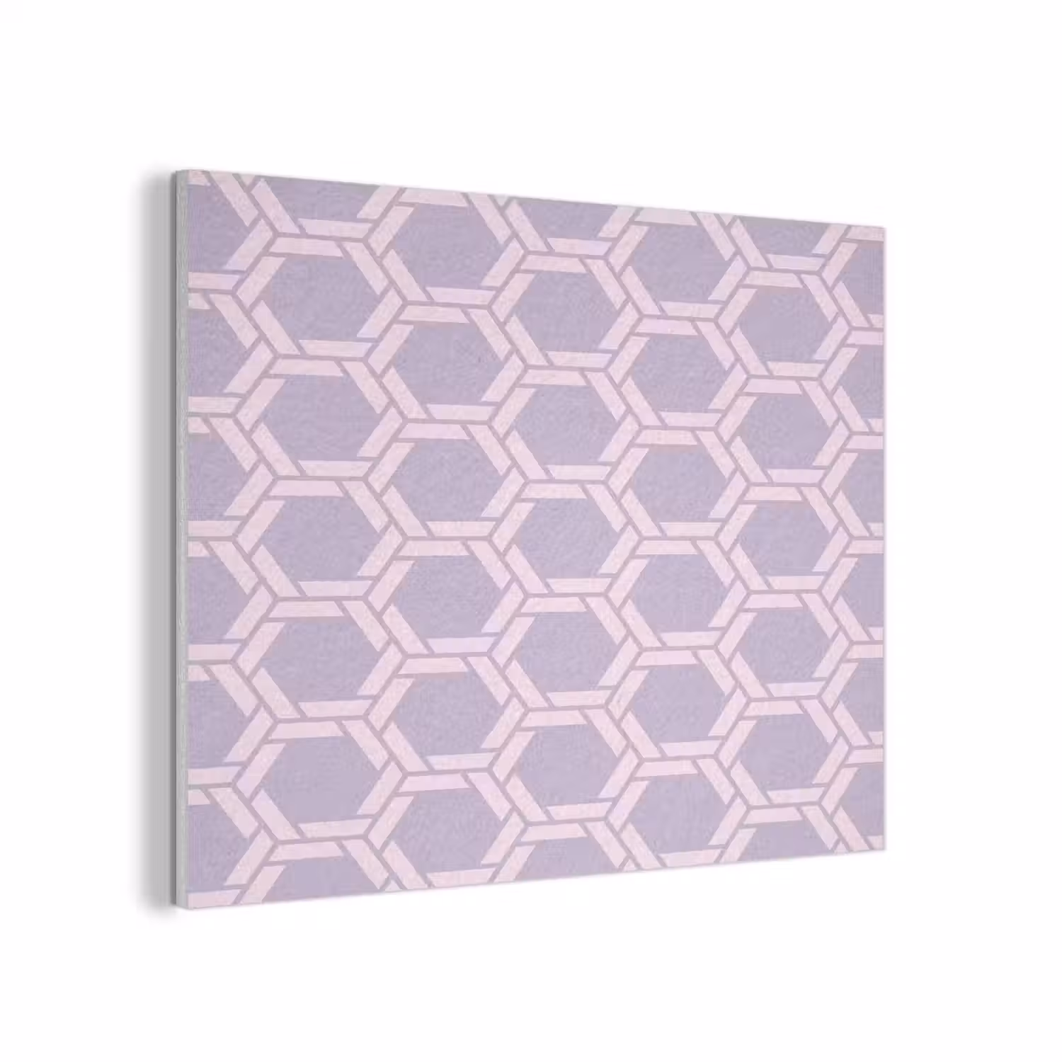 Patroon - Roze - Paars PET vilt klein 837 -3d