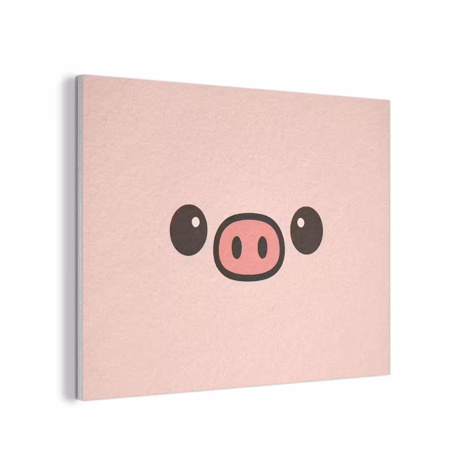 Varken - Roze - Minimalistisch PET vilt klein -3d