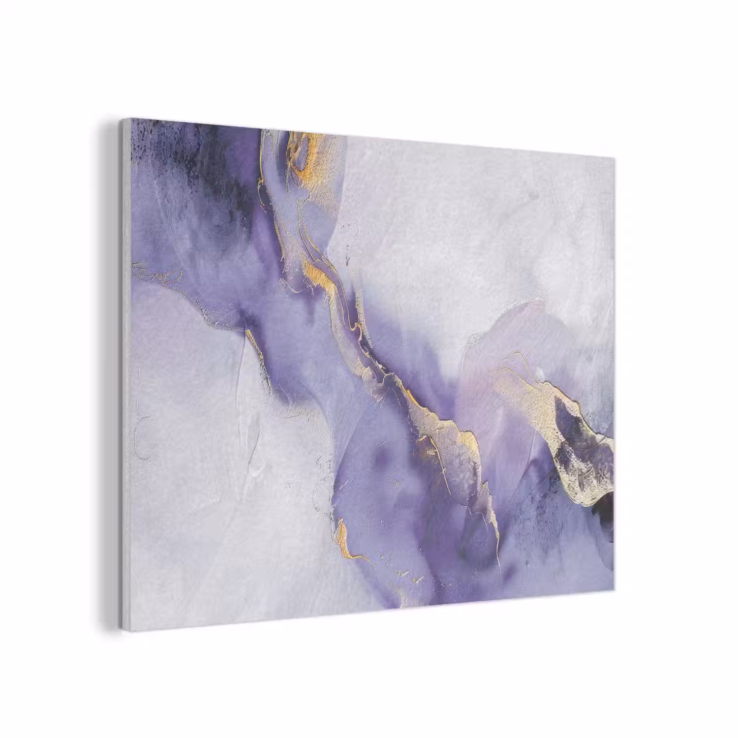 Paars - Modern - Marmer - Abstract PET vilt klein -3d