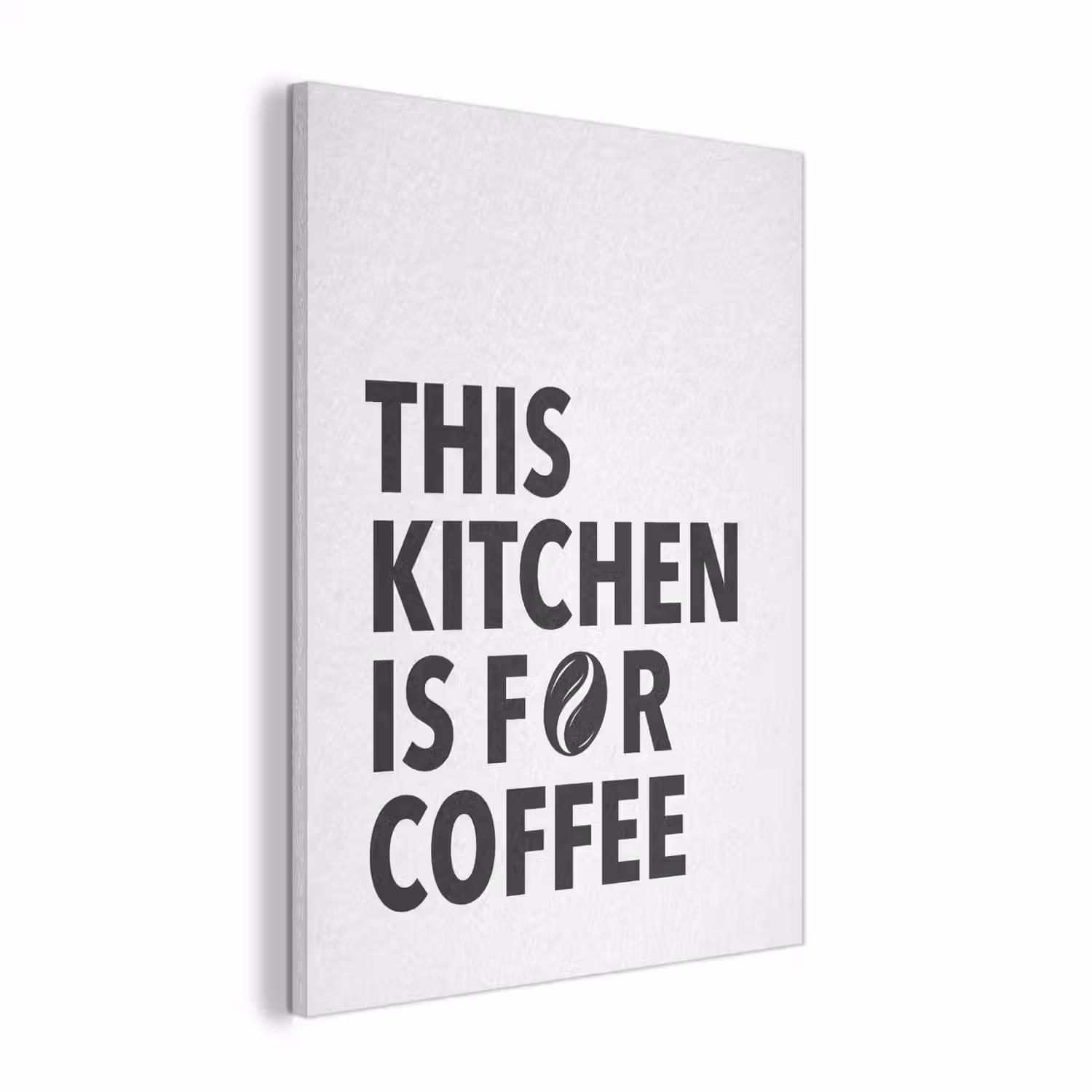 Quotes - Koffie - Bonen - Modern PET vilt klein -3d