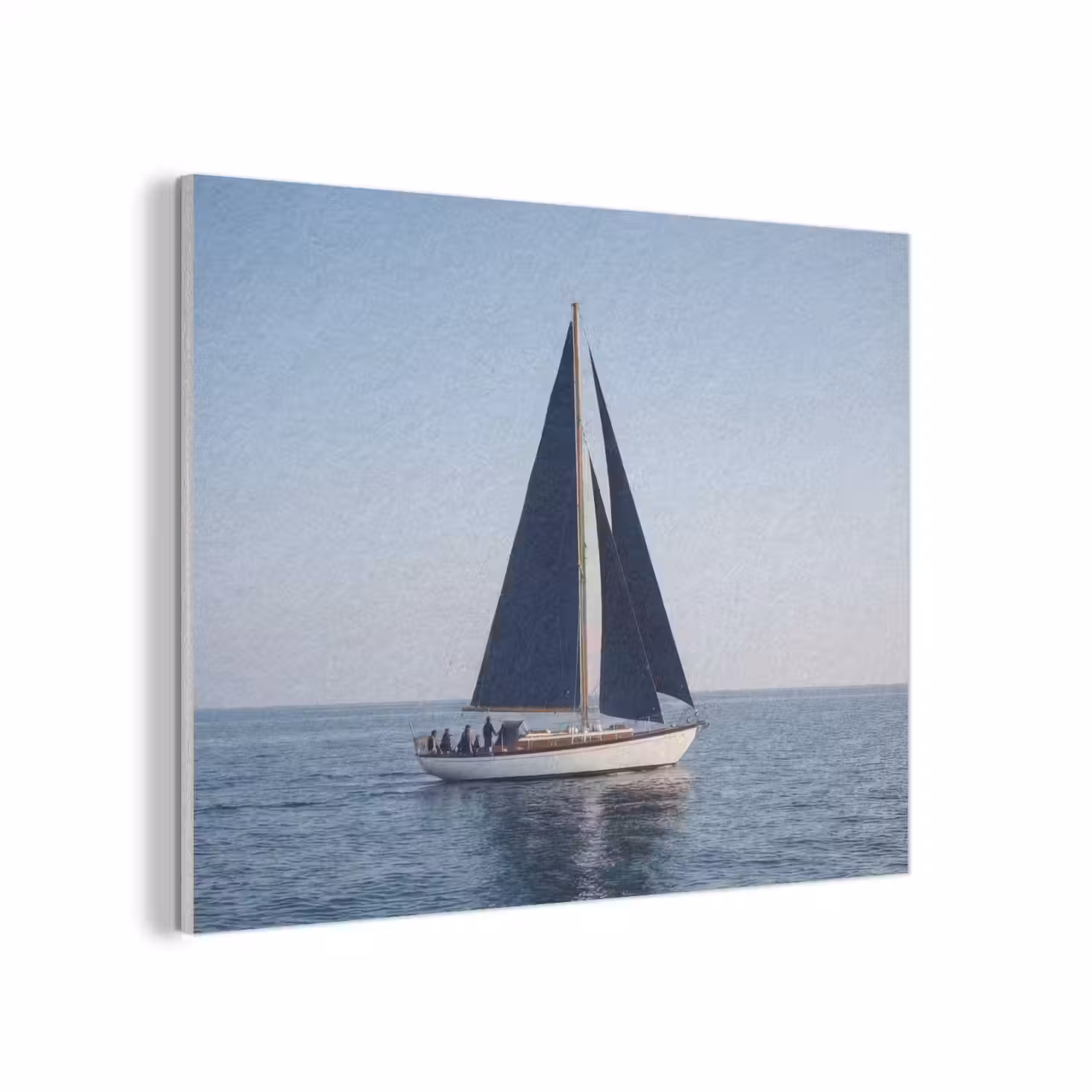 Zeilboot - Zee - Blauw PET vilt klein -3d