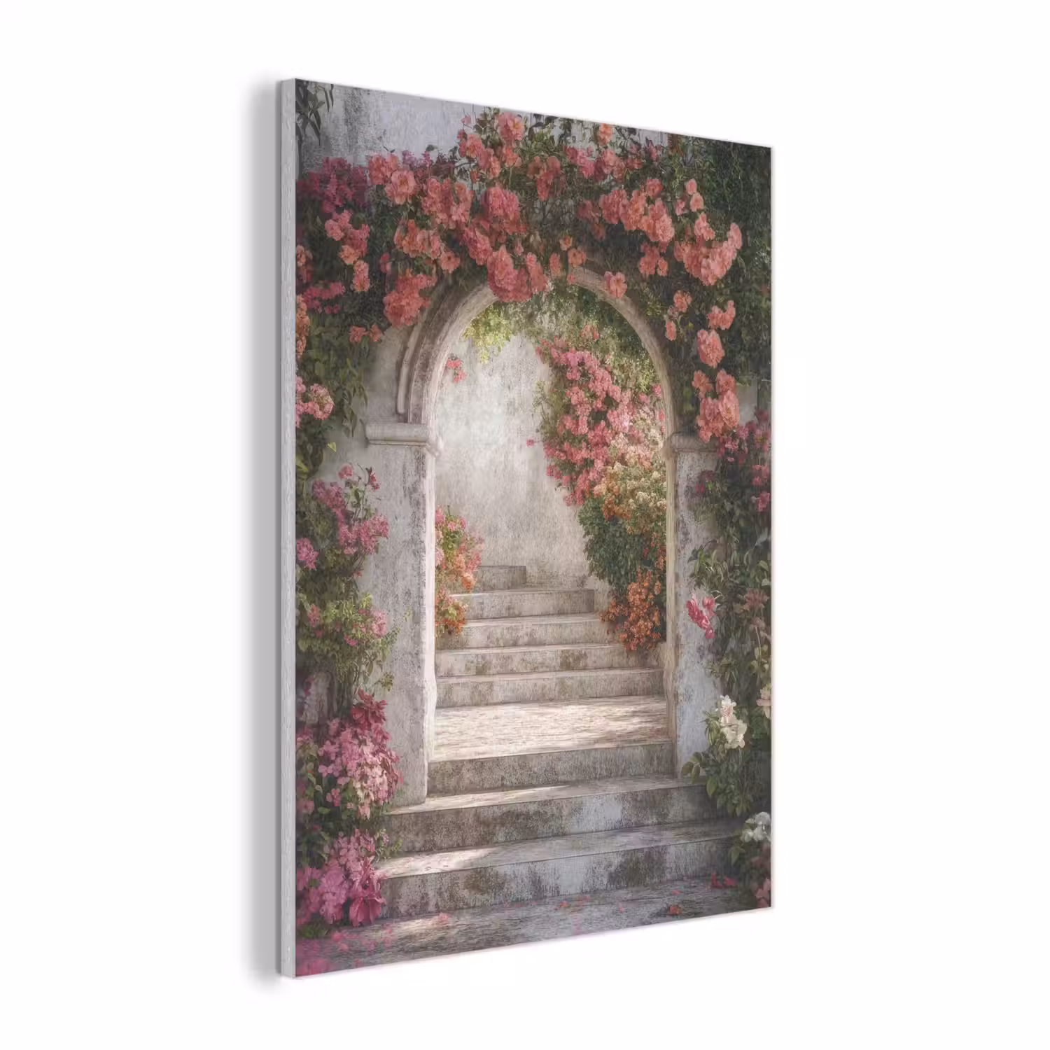 Doorkijk - Rozen - Vintage - Poort PET vilt klein -3d