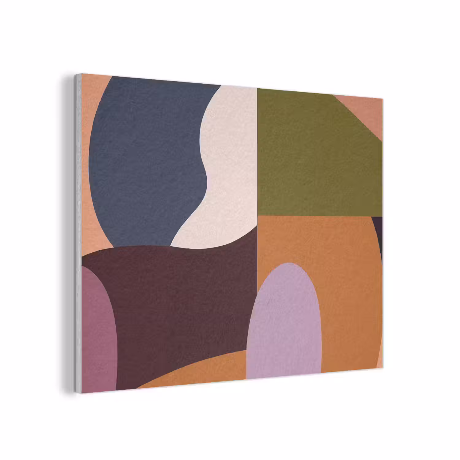 Vormen - Abstract - Kleuren - Vierkant PET vilt klein -3d