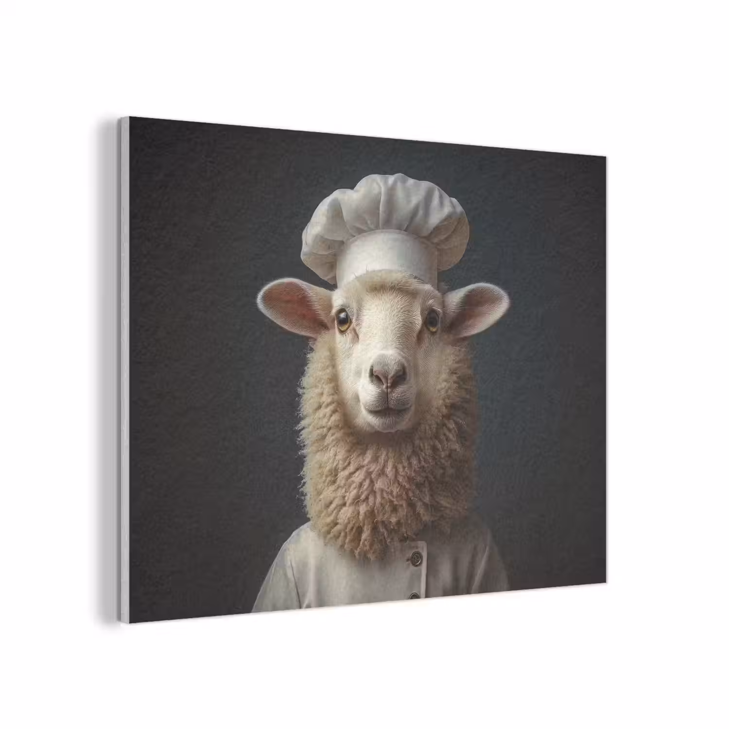 Schaap - Wol - Kok PET vilt klein -3d