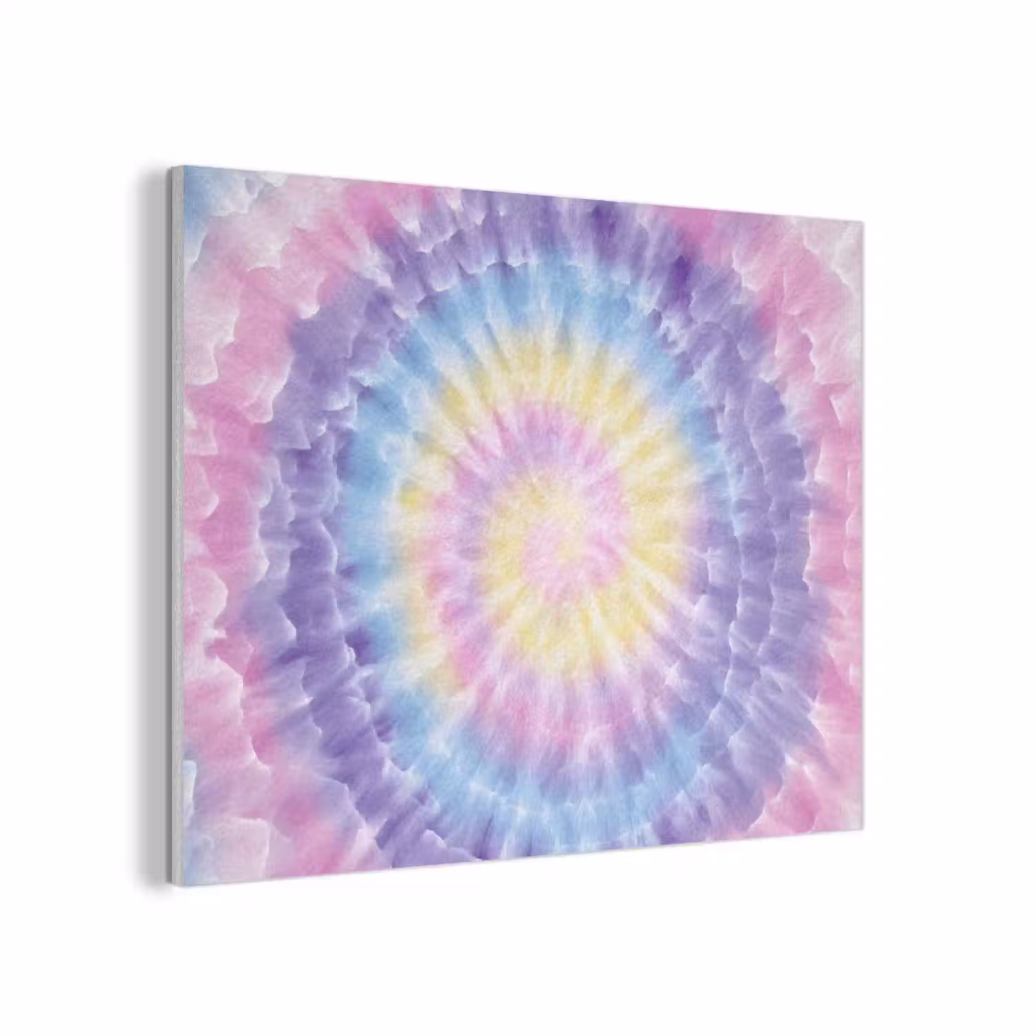 Spiraal - Tie dye - Pasteltinten PET vilt klein -3d