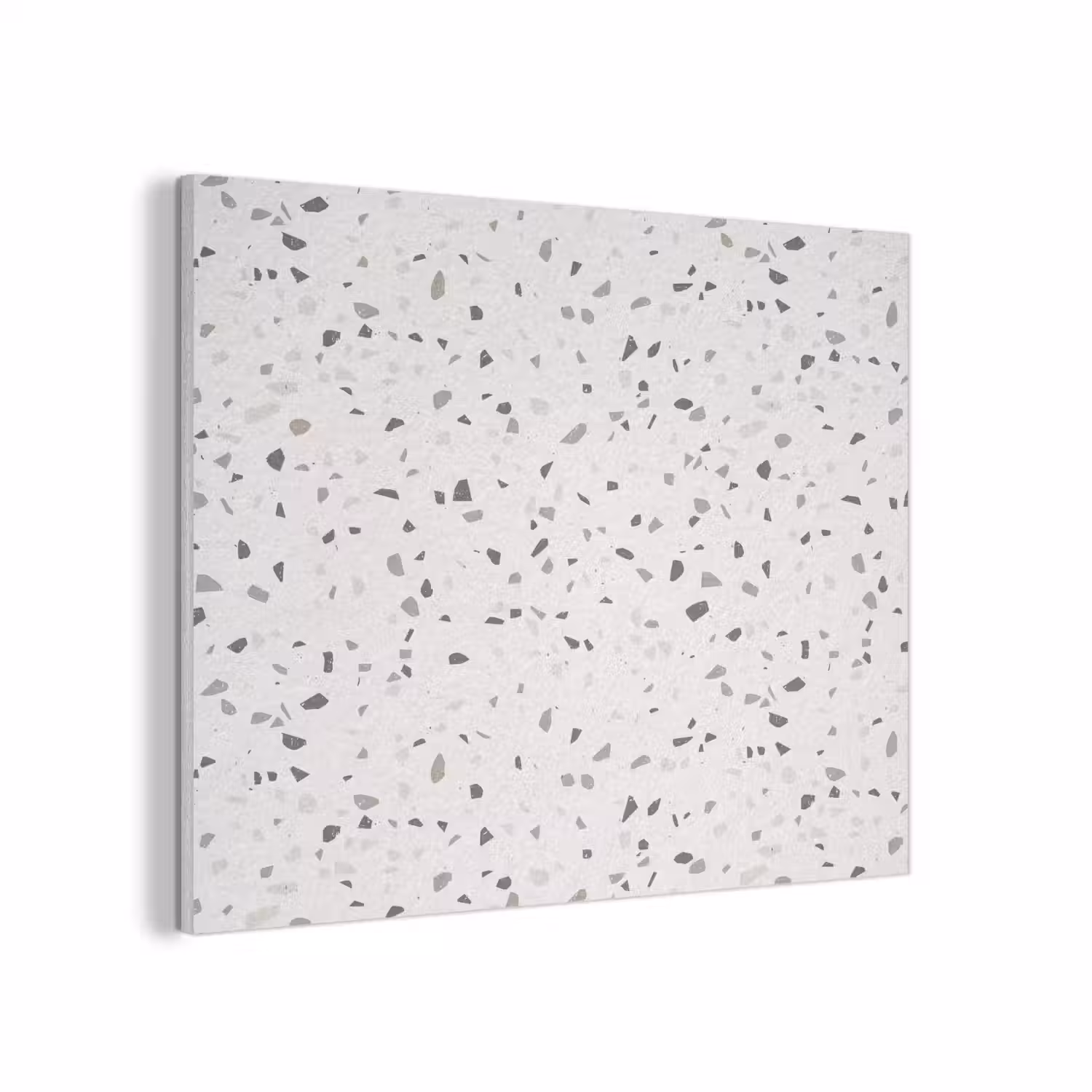 Terrazzo - Patroon - Créme PET vilt klein 837 -3d