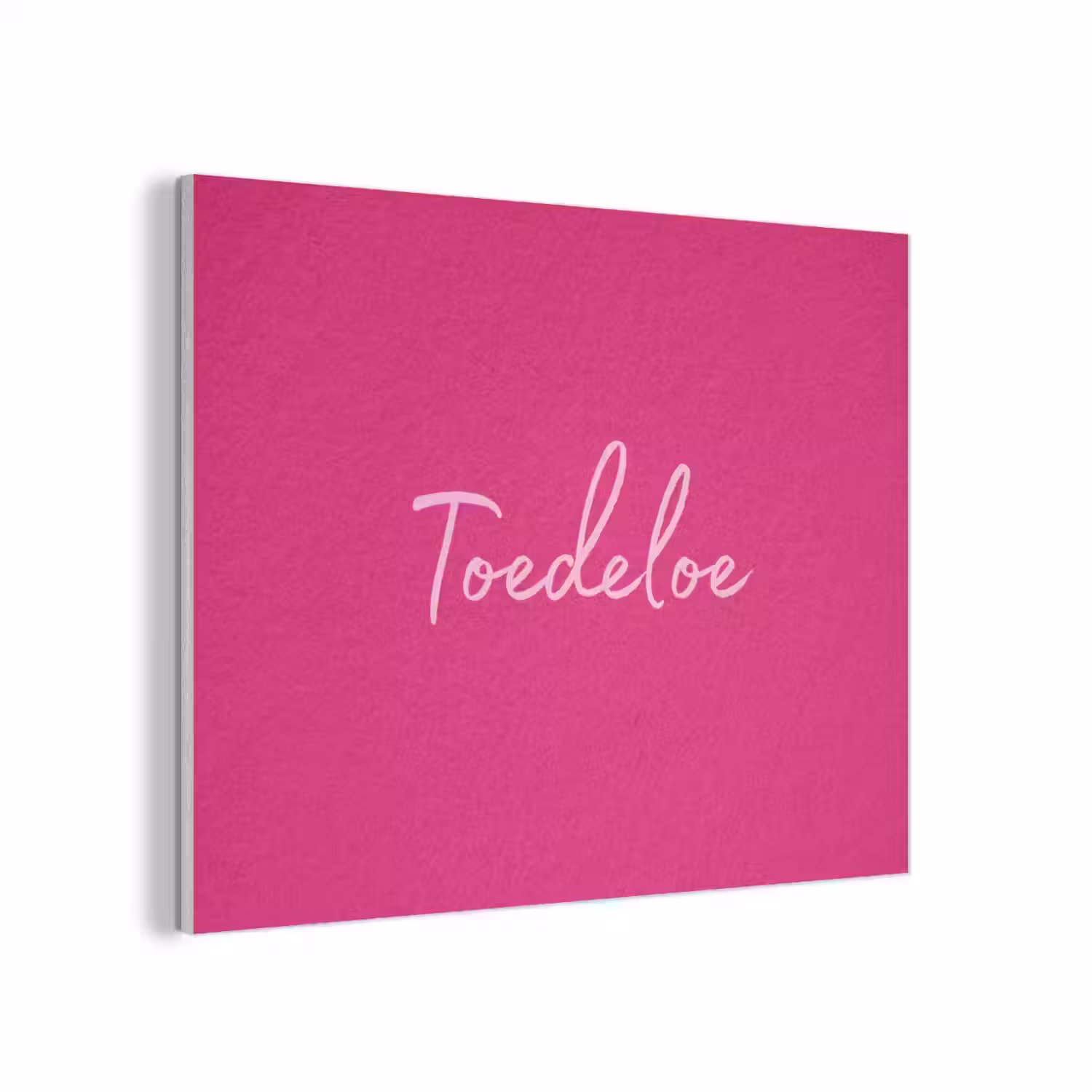Toedeloe - Roze PET vilt klein -3d