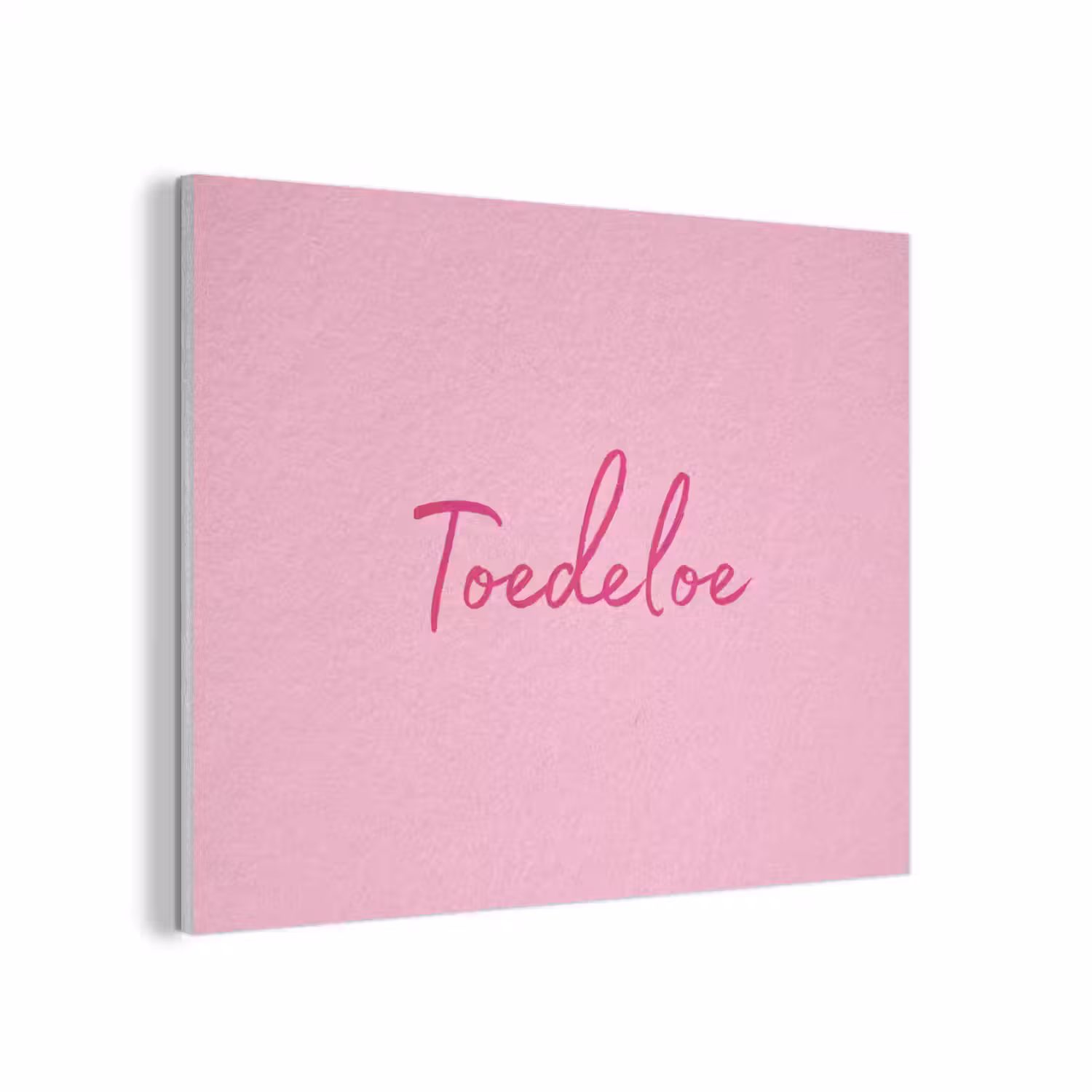 Toedeloe - Roze - Minimalistisch PET vilt klein -3d
