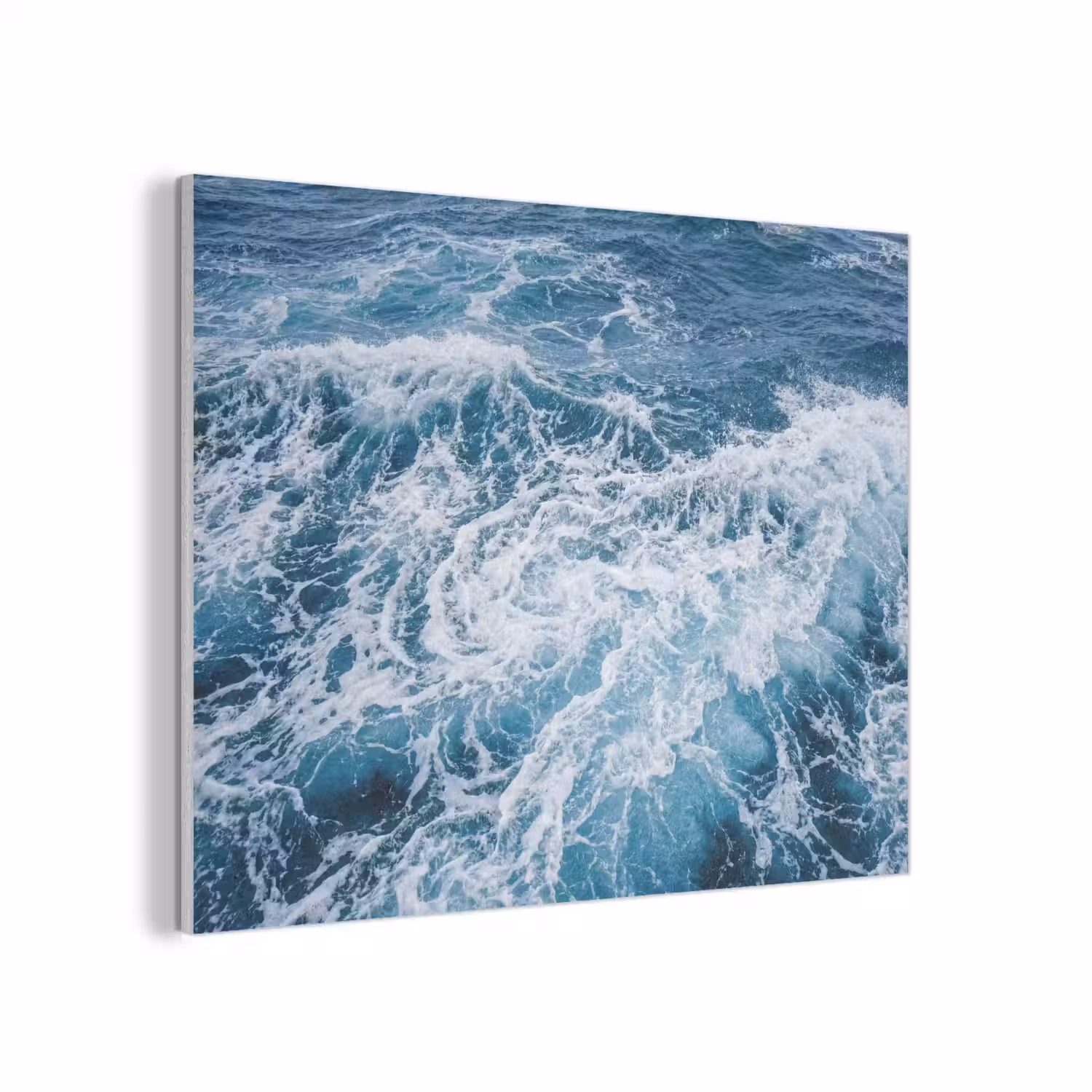 Golven - Oceaan - Blauw PET vilt klein -3d
