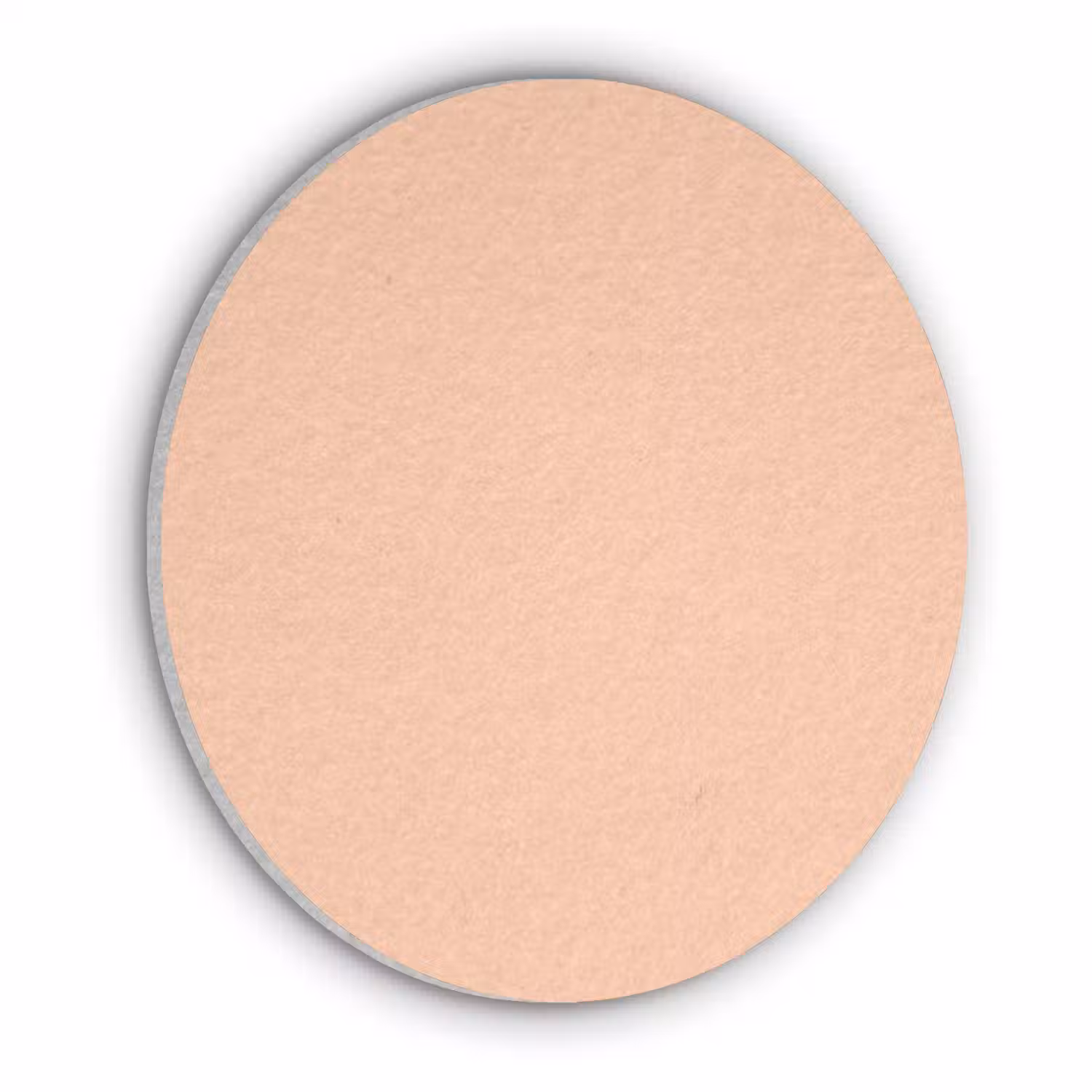 Apricot - Blush - Nude Akoestische PET Vilt - Rond klein 838 -3d