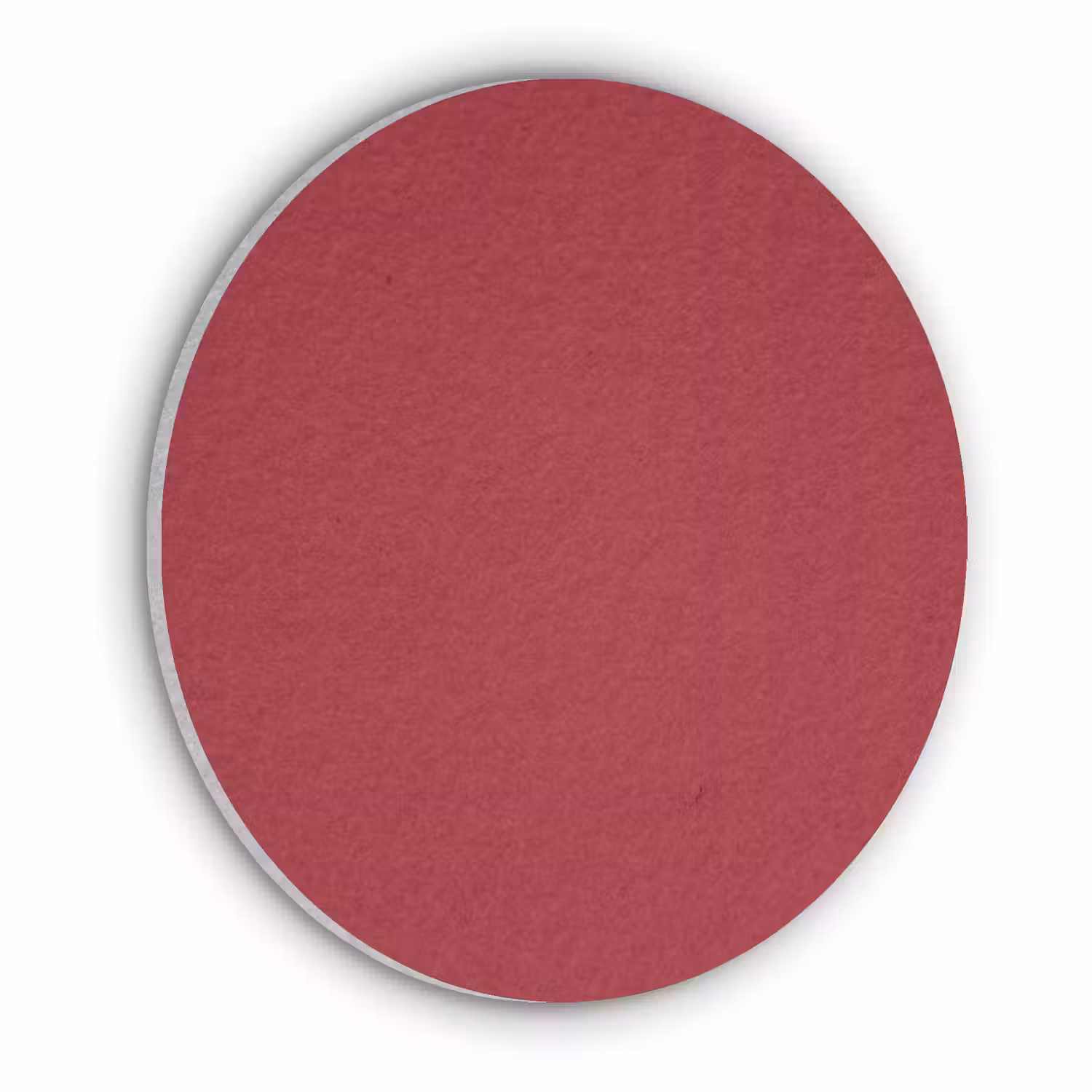 Burgundy - Wine - Rood Akoestische PET Vilt - Rond klein 838 -3d