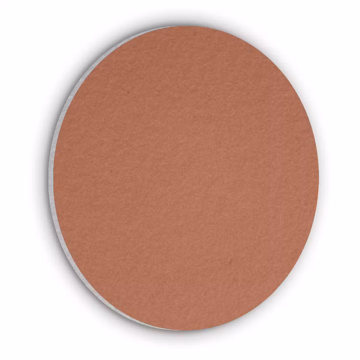 Burnt - Sienna - Oranje Akoestische PET Vilt - Rond klein 838 -3d