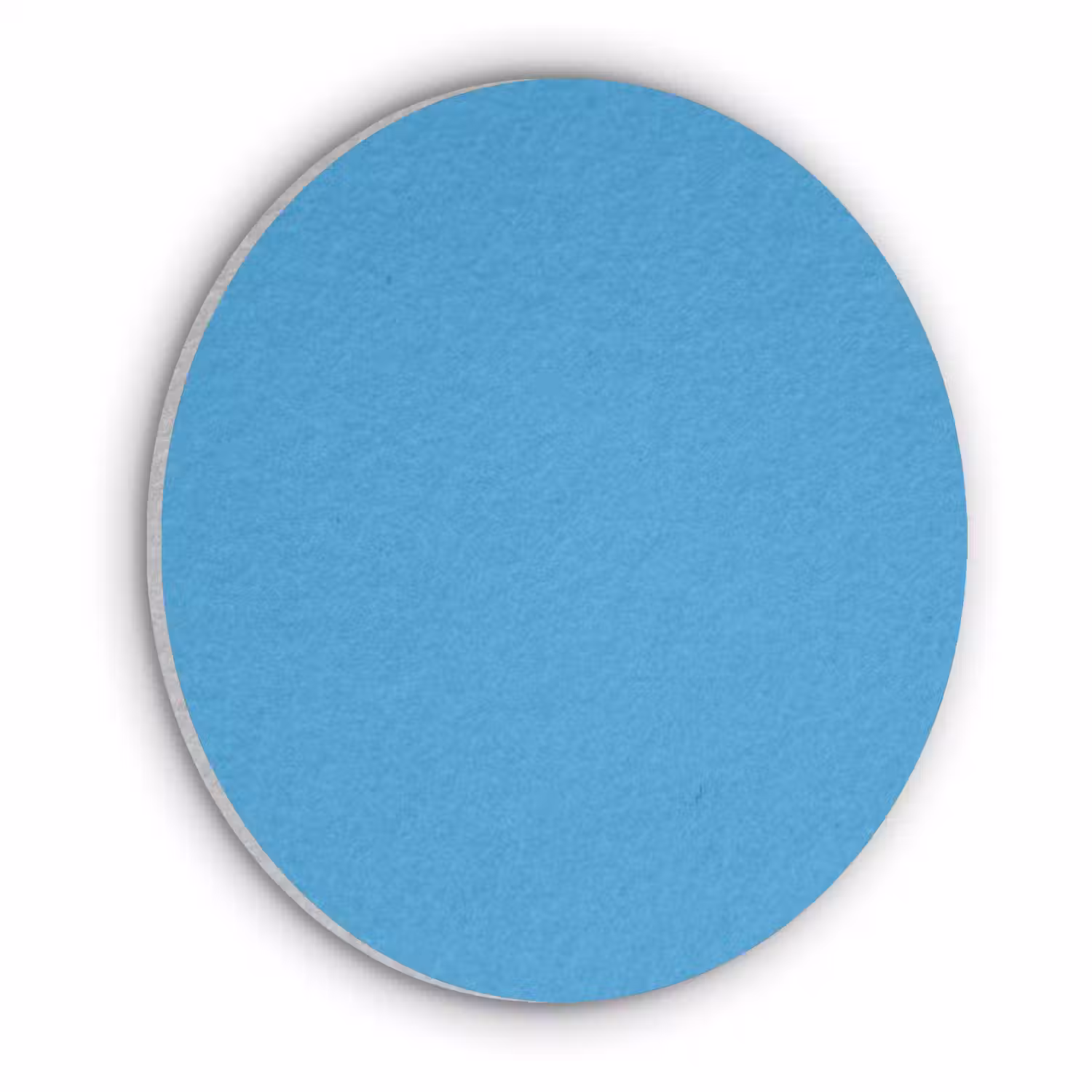 Cerulean - Breeze - Blauw Akoestische PET Vilt - Rond klein 838 -3d