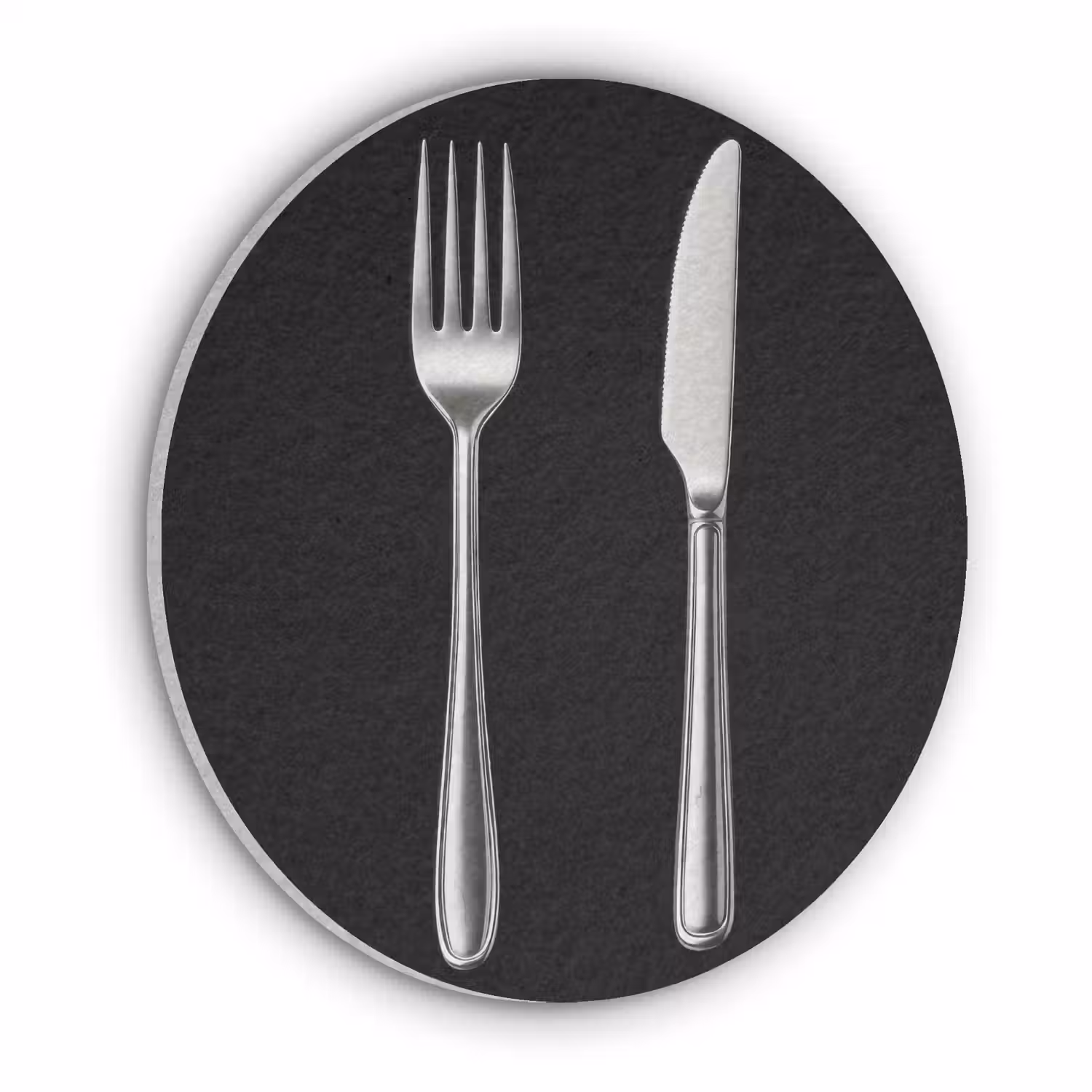 Bestek - Klassiek - Elegant Akoestische PET Vilt - Rond klein -3d