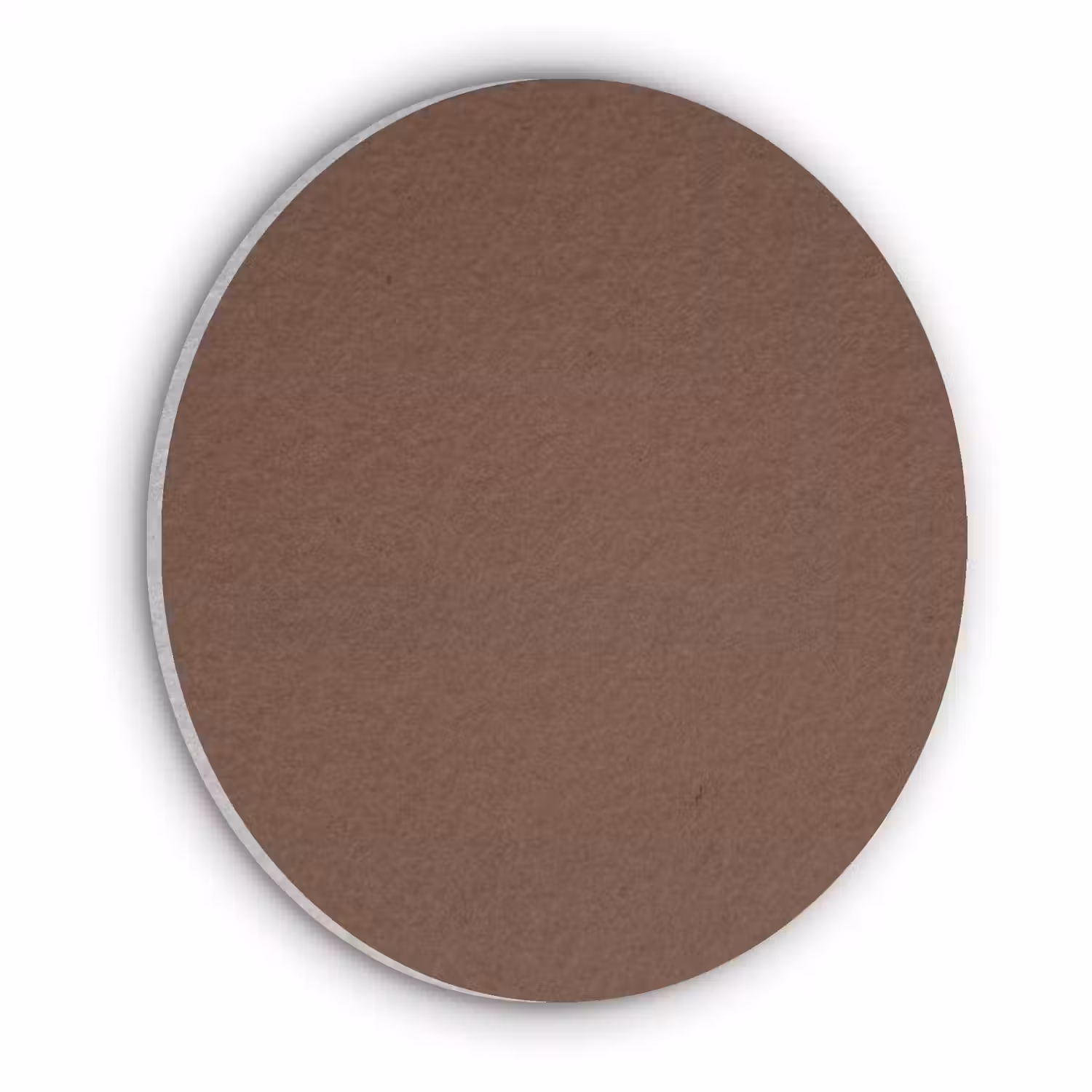 Deep - Clay - Brown - Bruin Akoestische PET Vilt - Rond klein 838 -3d