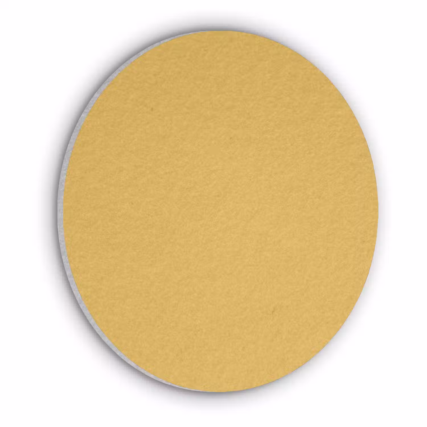 Joyful - Mustard - Geel Akoestische PET Vilt - Rond klein 838 -3d