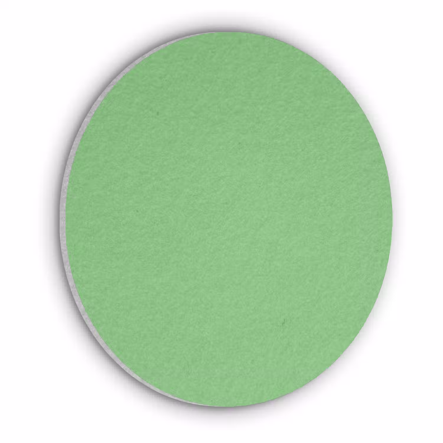 Meadow - Green - Groen Akoestische PET Vilt - Rond klein 838 -3d