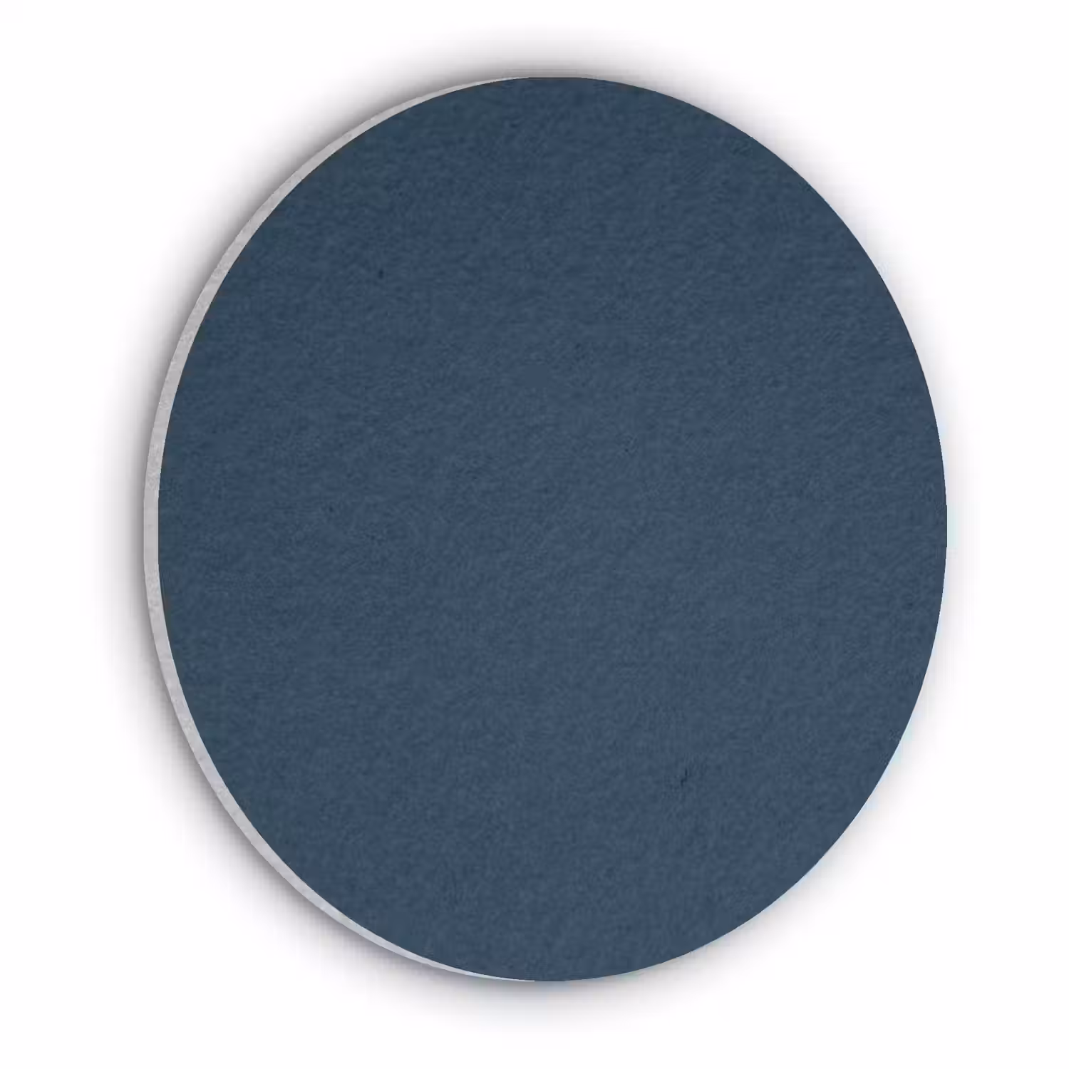 Midnight - Blue - Blauw Akoestische PET Vilt - Rond klein 838 -3d