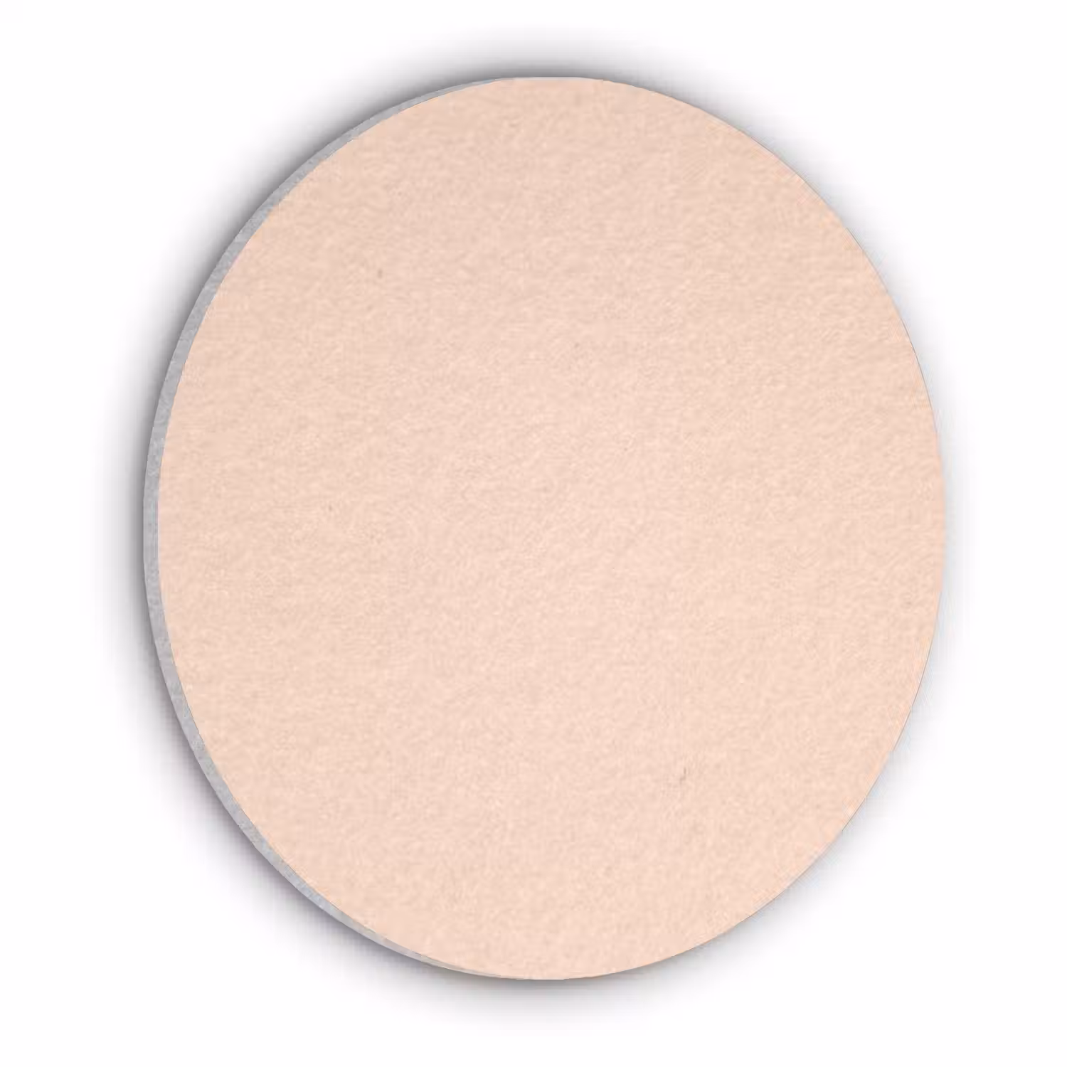 Pale - Peach - Nude Akoestische PET Vilt - Rond klein 838 -3d