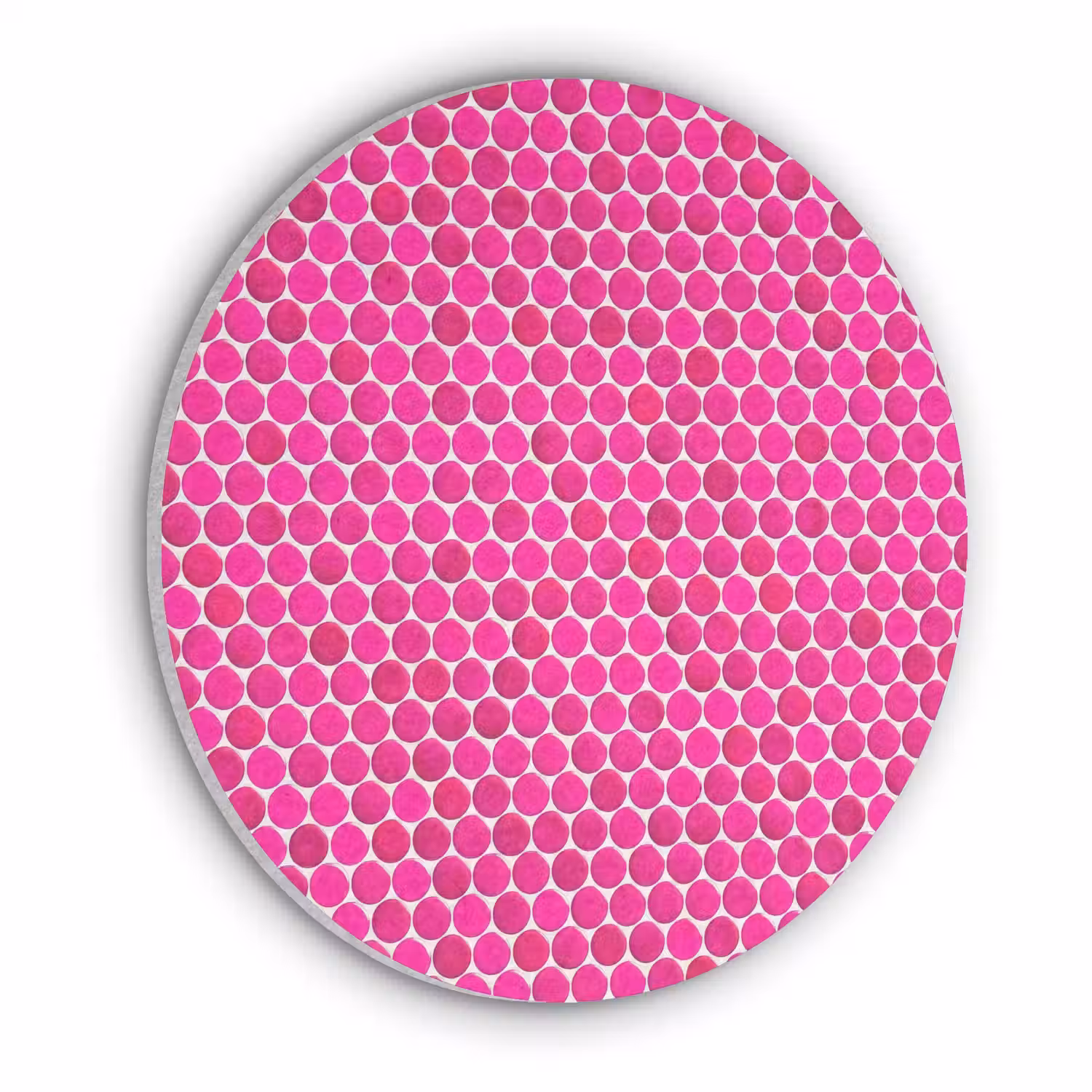 Penny - Mozaïek - Felroze Akoestische PET Vilt - Rond klein 838 -3d