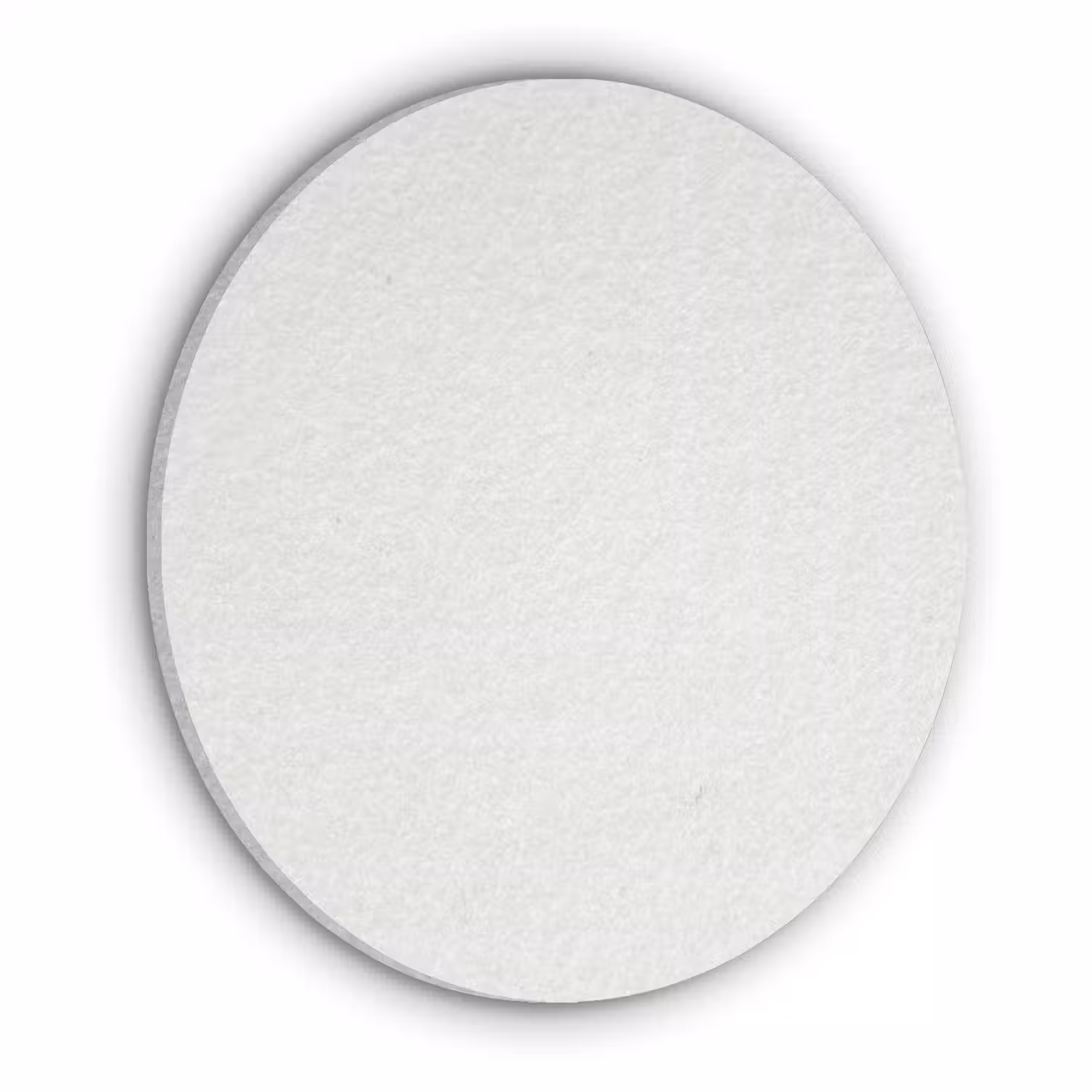 Pure - Alabaster - Wit Akoestische PET Vilt - Rond klein 838 -3d