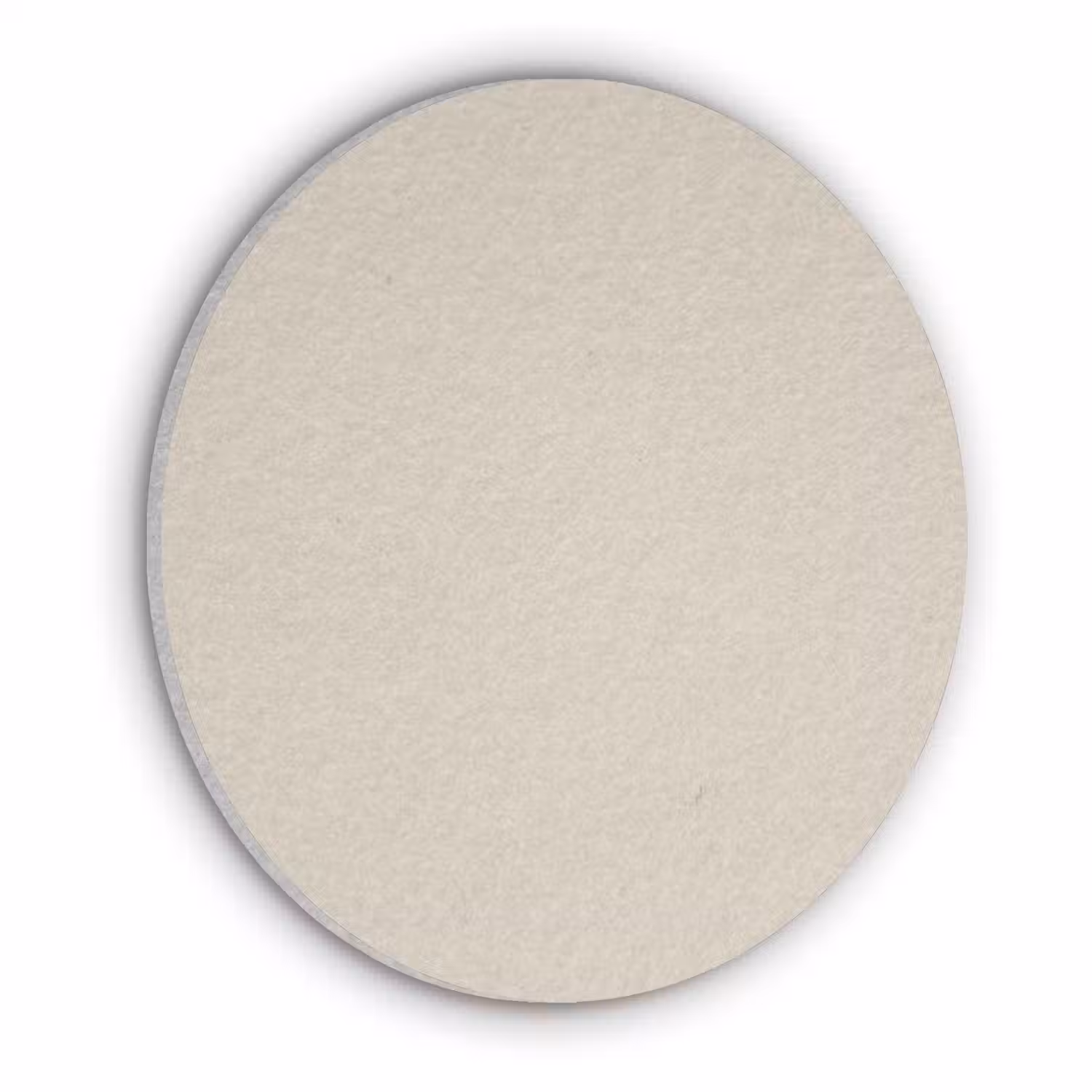 Raw - Linen - Nude Akoestische PET Vilt - Rond klein 838 -3d