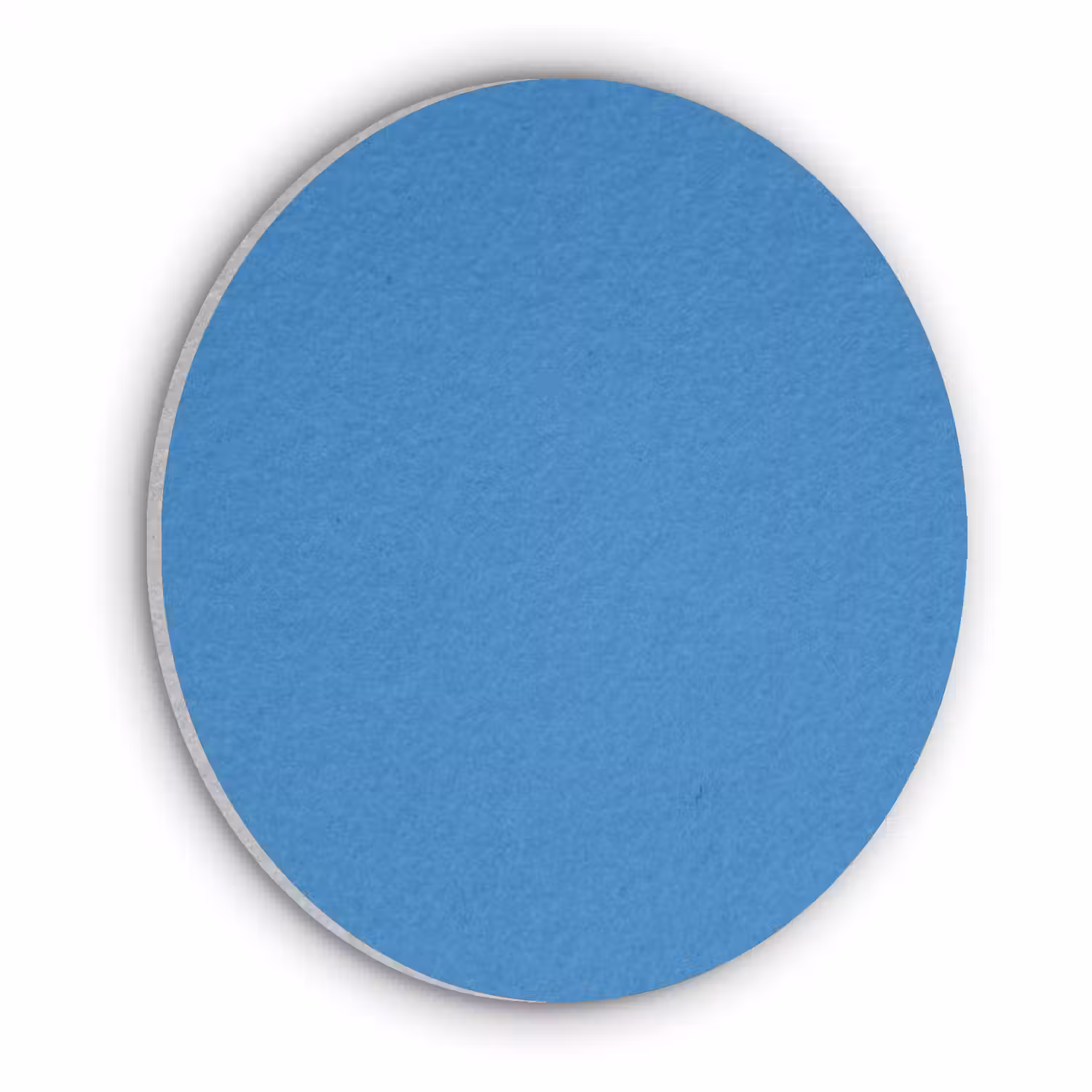 Royal - Blue - Blauw Akoestische PET Vilt - Rond klein 838 -3d