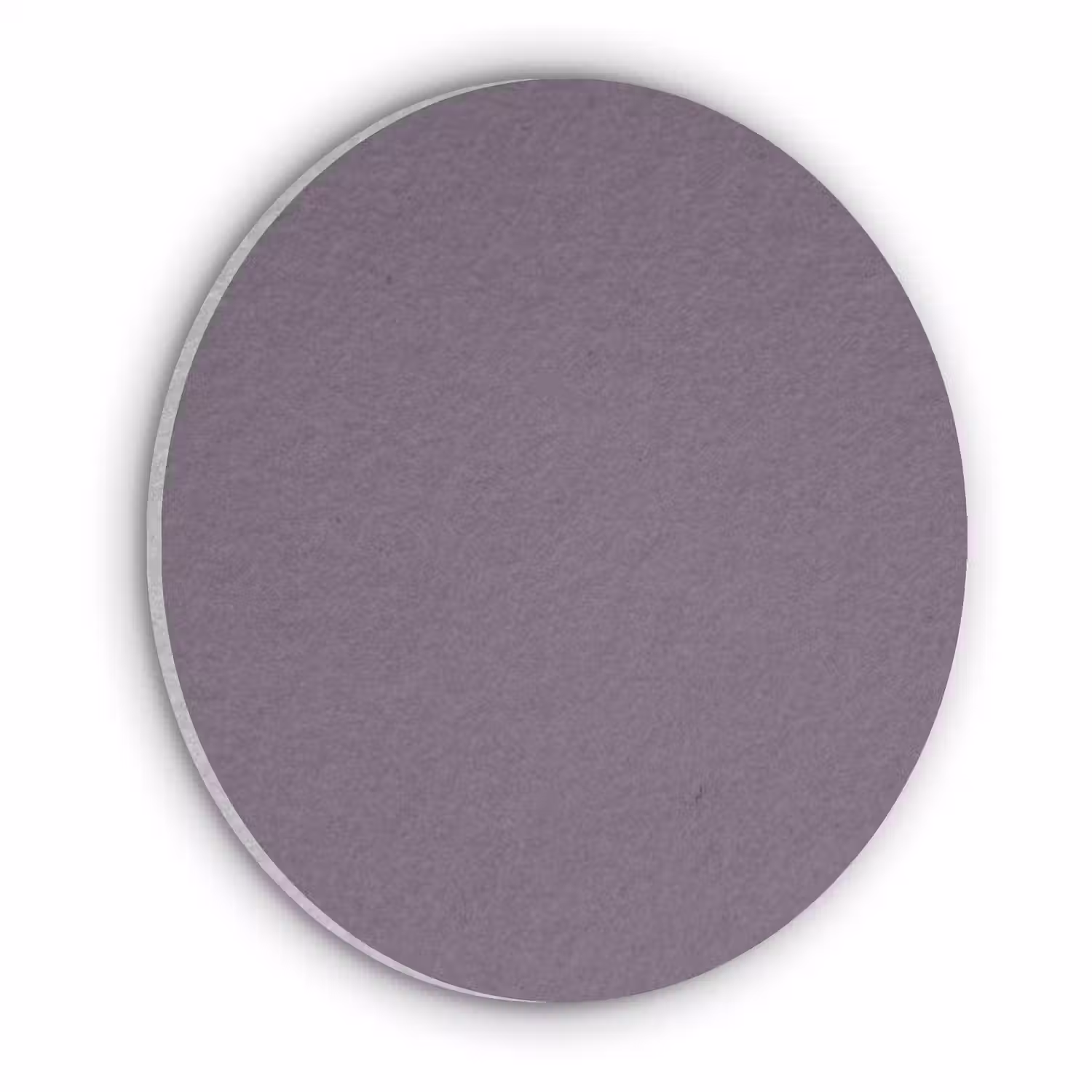 Velvet - Aubergine - Paars Akoestische PET Vilt - Rond klein 838 -3d