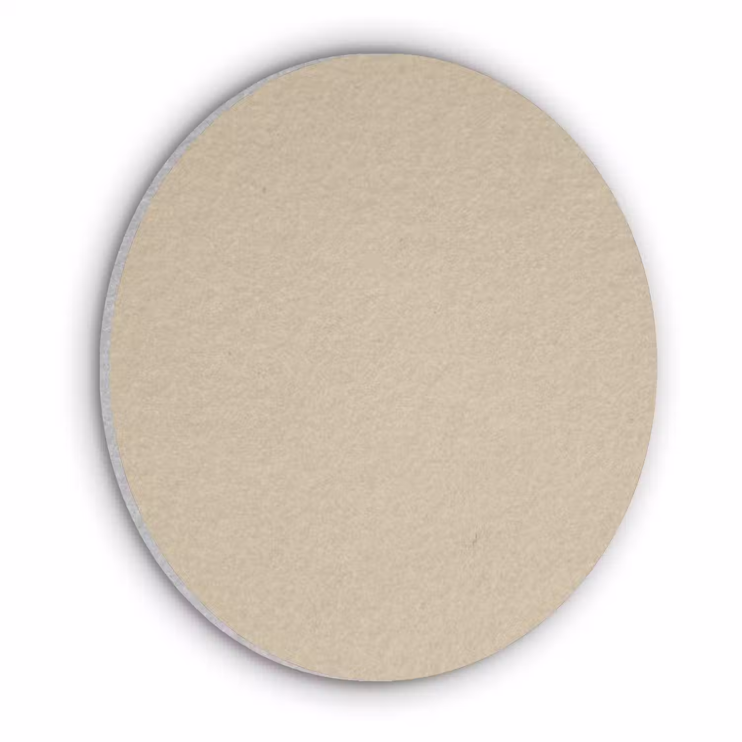 Warm - Sand - Nude Akoestische PET Vilt - Rond klein 838 -3d