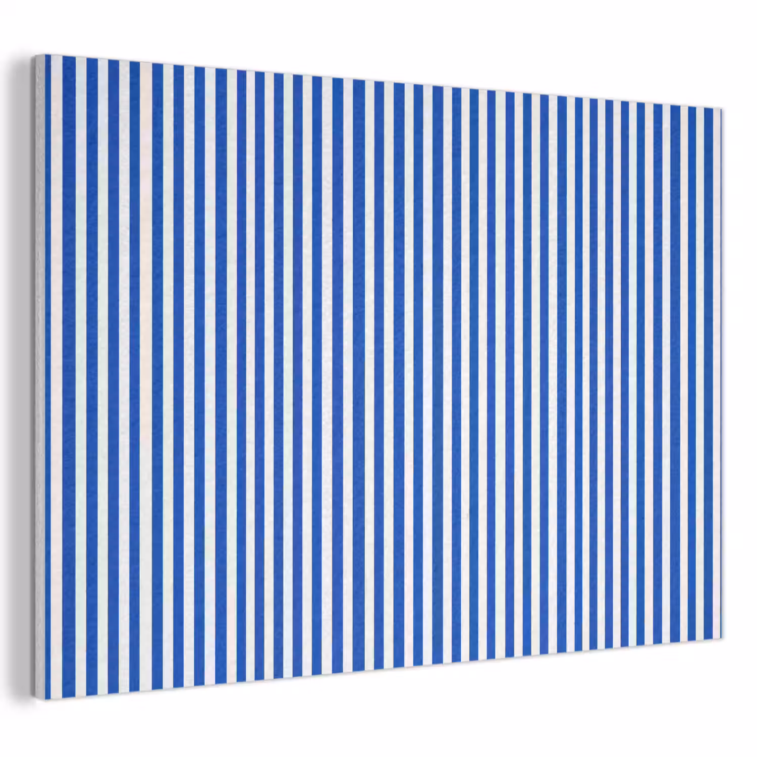 Klassiek - Strepen - Blauw PET vilt klein 837 -3d