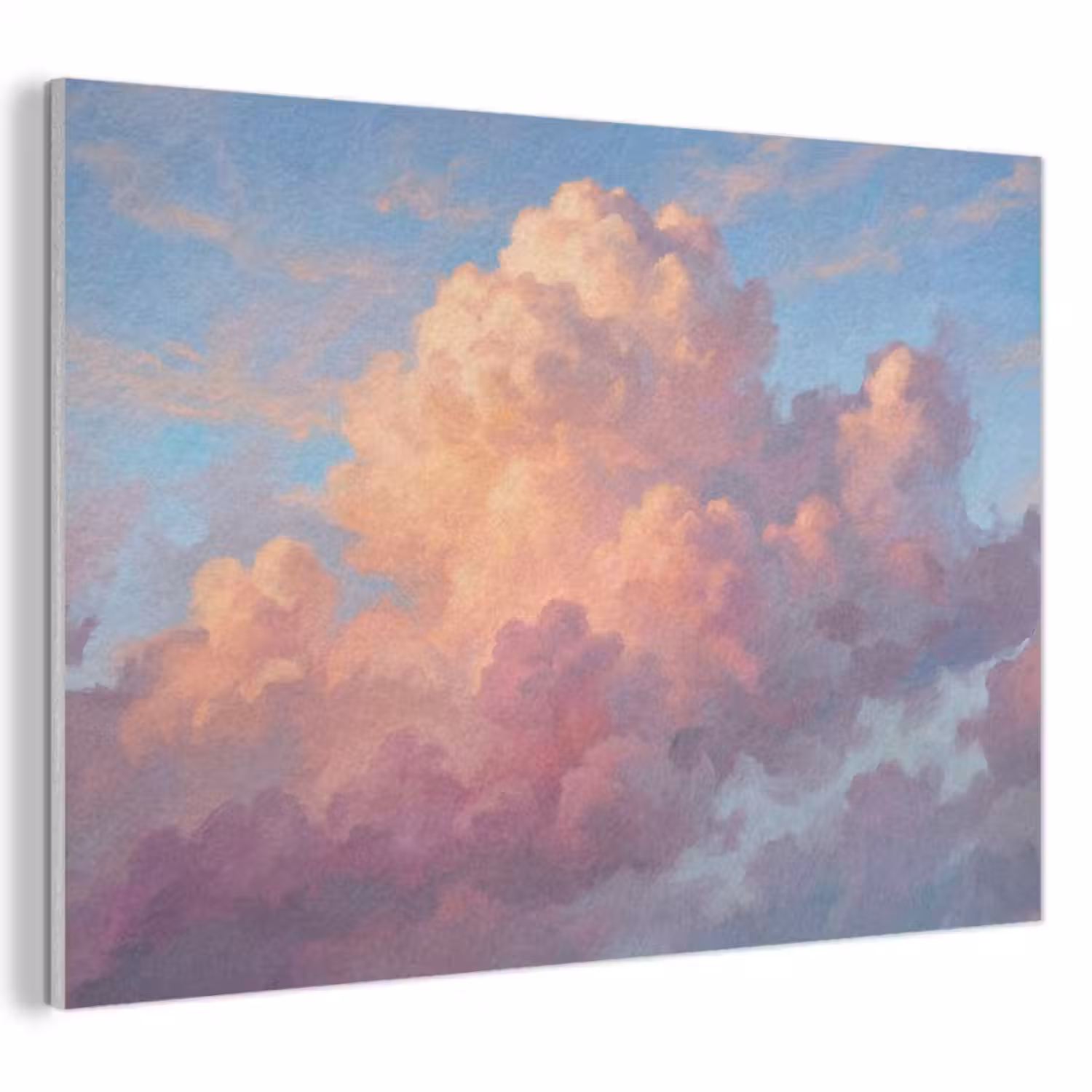 Wolken - Lucht - Natuur - Abstract - Kleurrijk PET vilt klein -3d