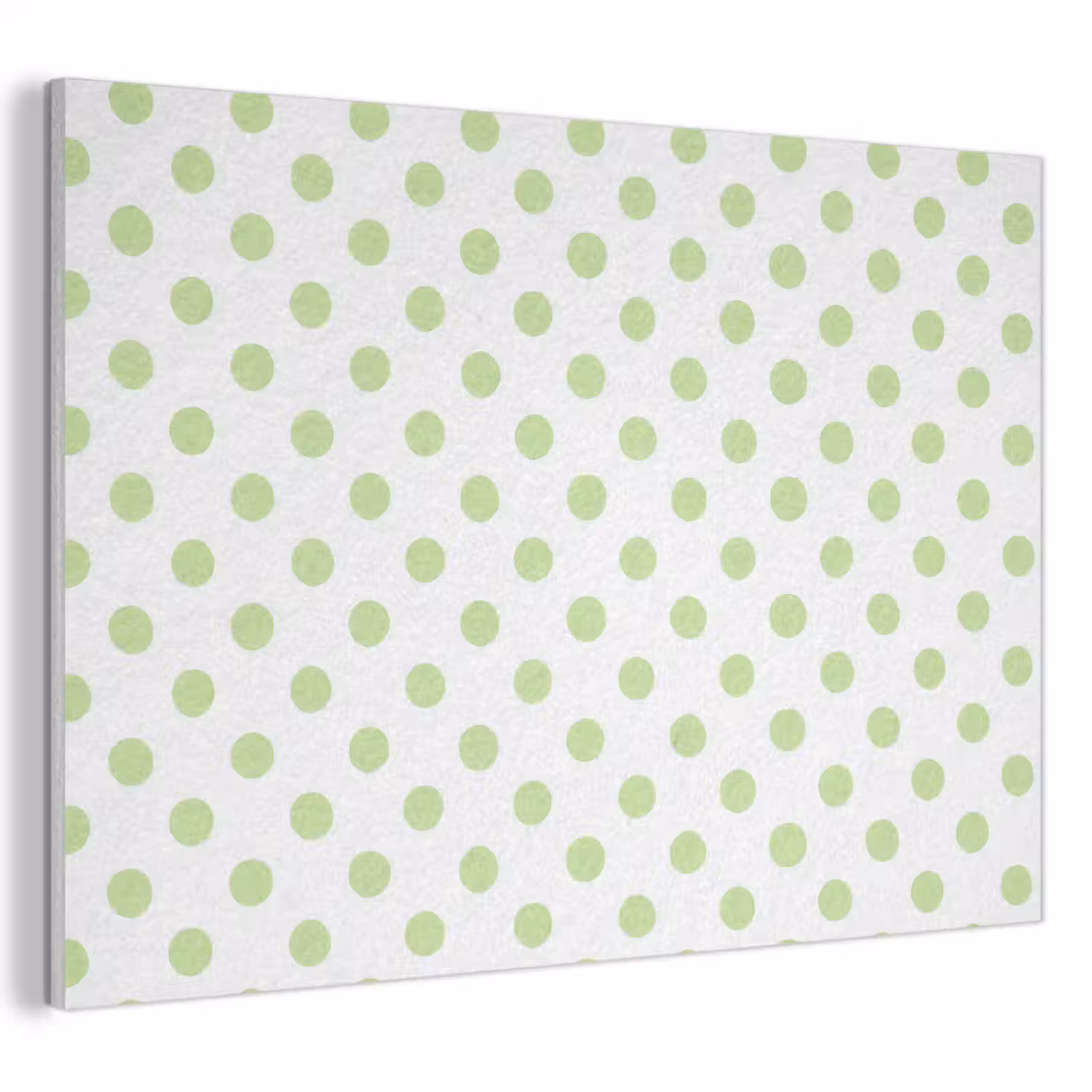 Dots - Klassiek - Groen PET vilt klein 837 -3d