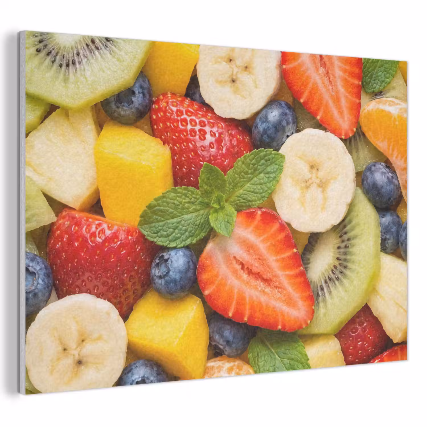 Fruit - Plakjes - Eten - Kleurrijk PET vilt klein -3d