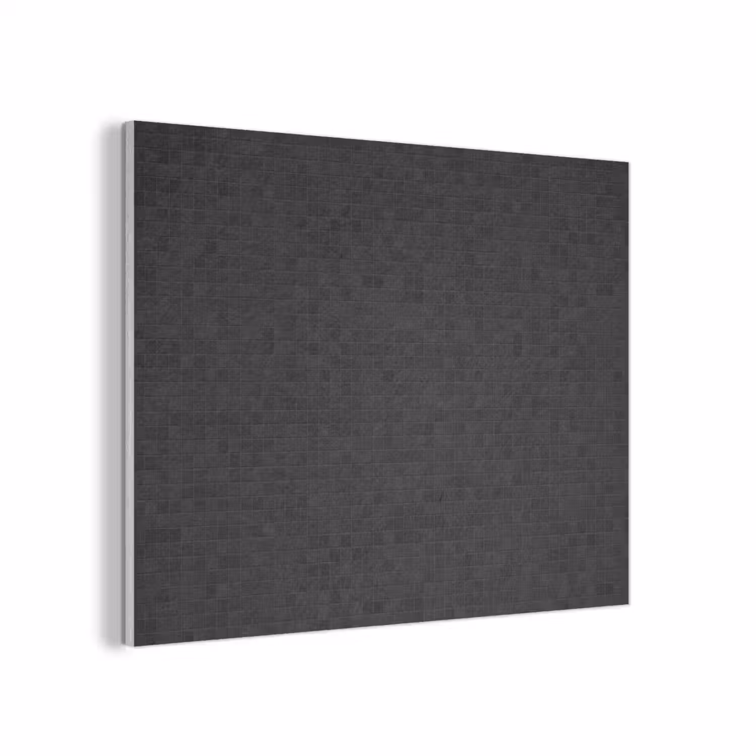 Mozaïek - Patroon - Antraciet - Zwart PET vilt klein 837 -3d