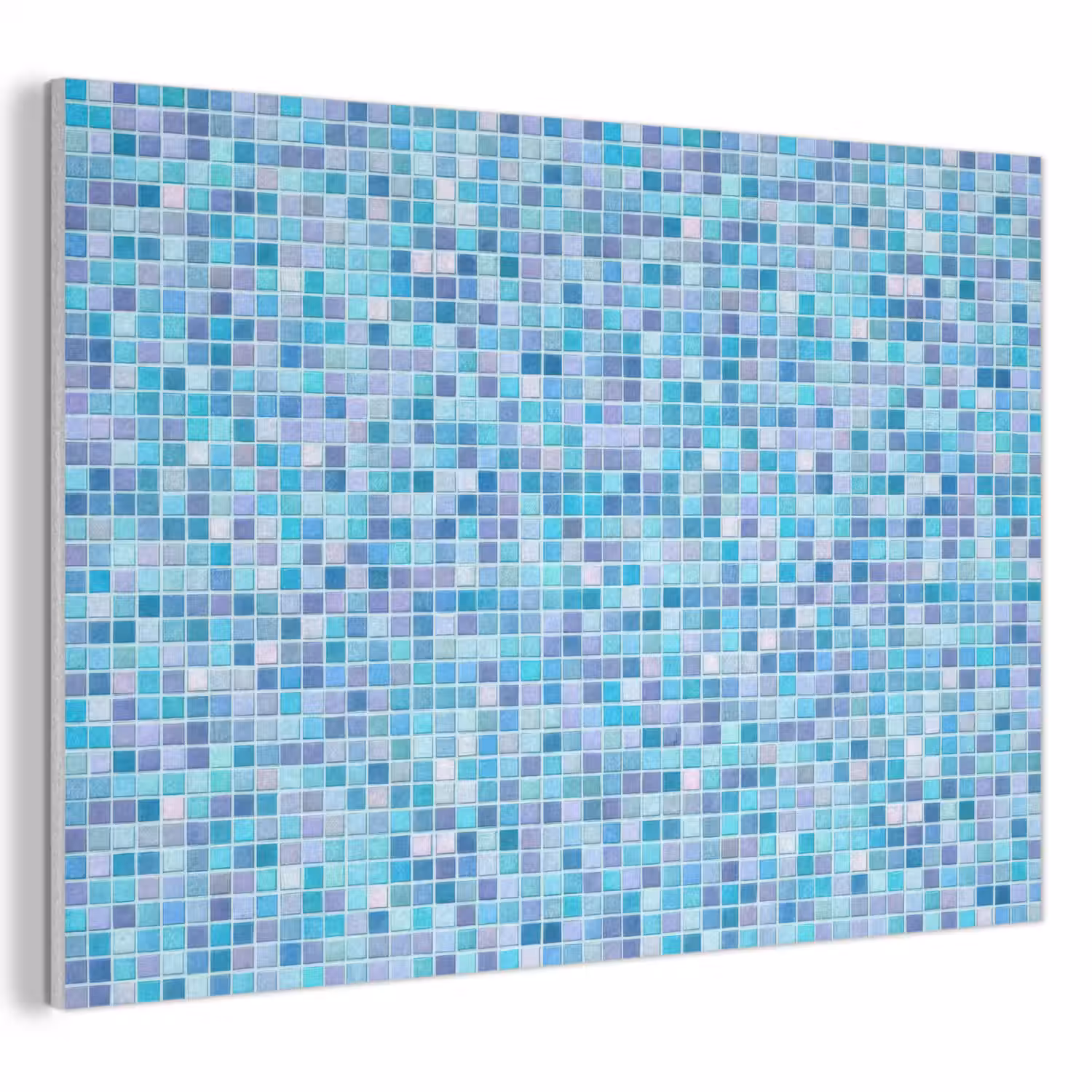 Mozaïek - Patroon - Turquoise PET vilt klein 837 -3d