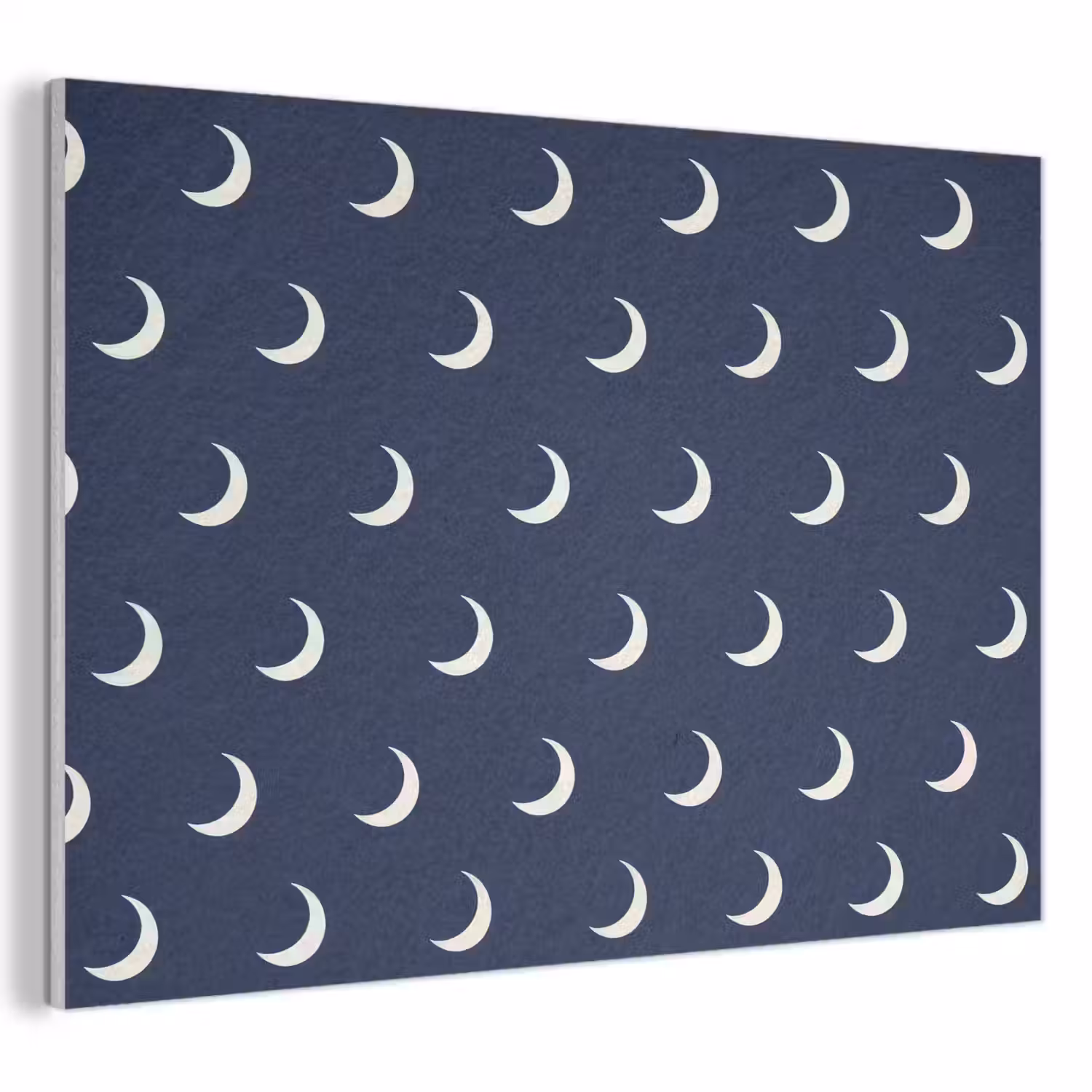 Patroon - Manen - Blauw PET vilt klein 837 -3d