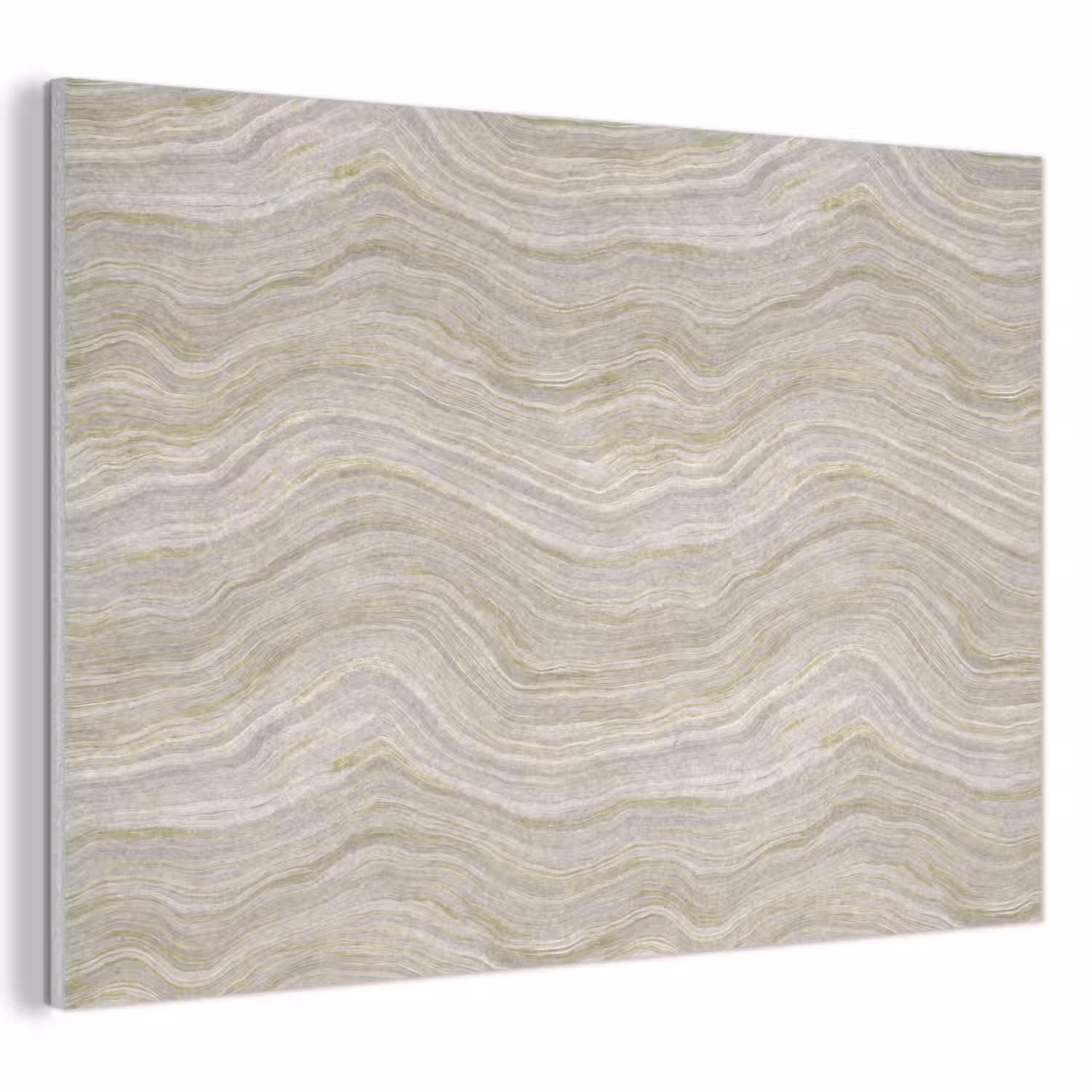 Patroon - Sereen - Groen PET vilt klein 837 -3d