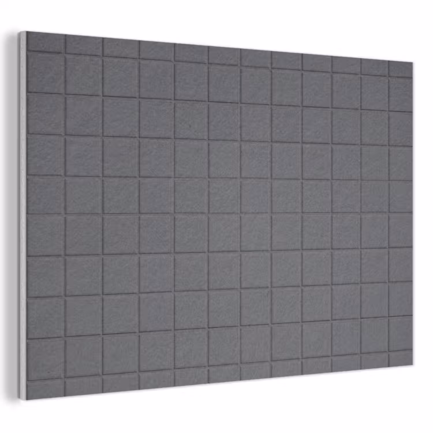 Patroon - Tegel - Grafiet - Grijs PET vilt klein 837 -3d