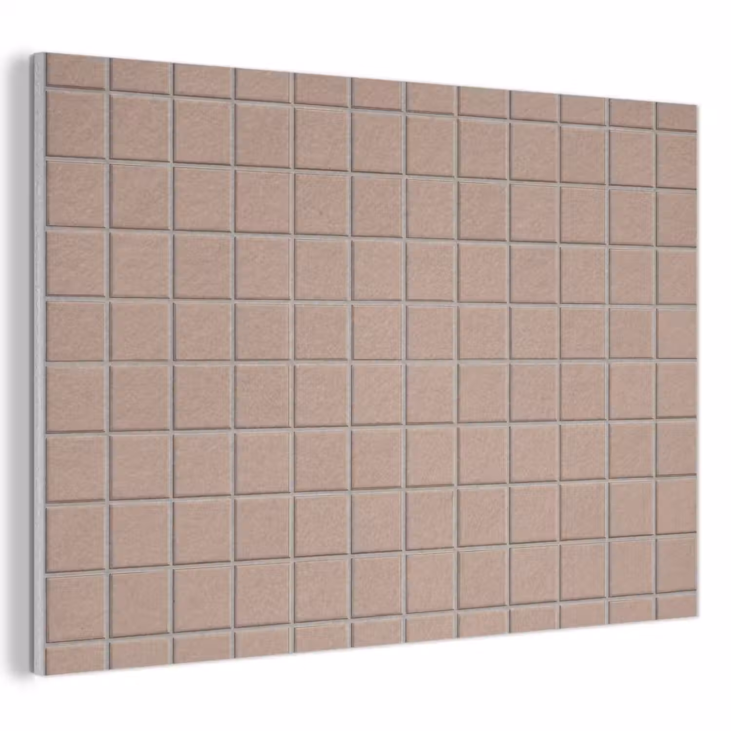 Patroon - Tegel - Oudroze PET vilt klein 837 -3d