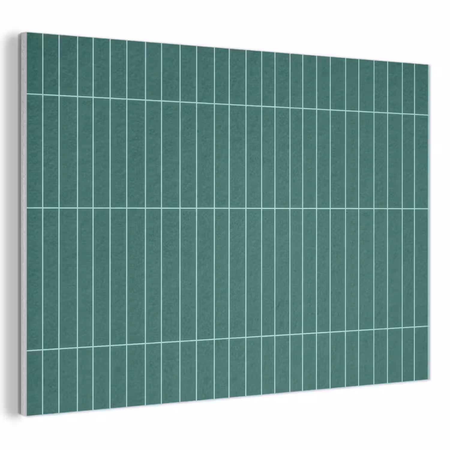 Patroon - Tegel - Saliegroen PET vilt klein 837 -3d