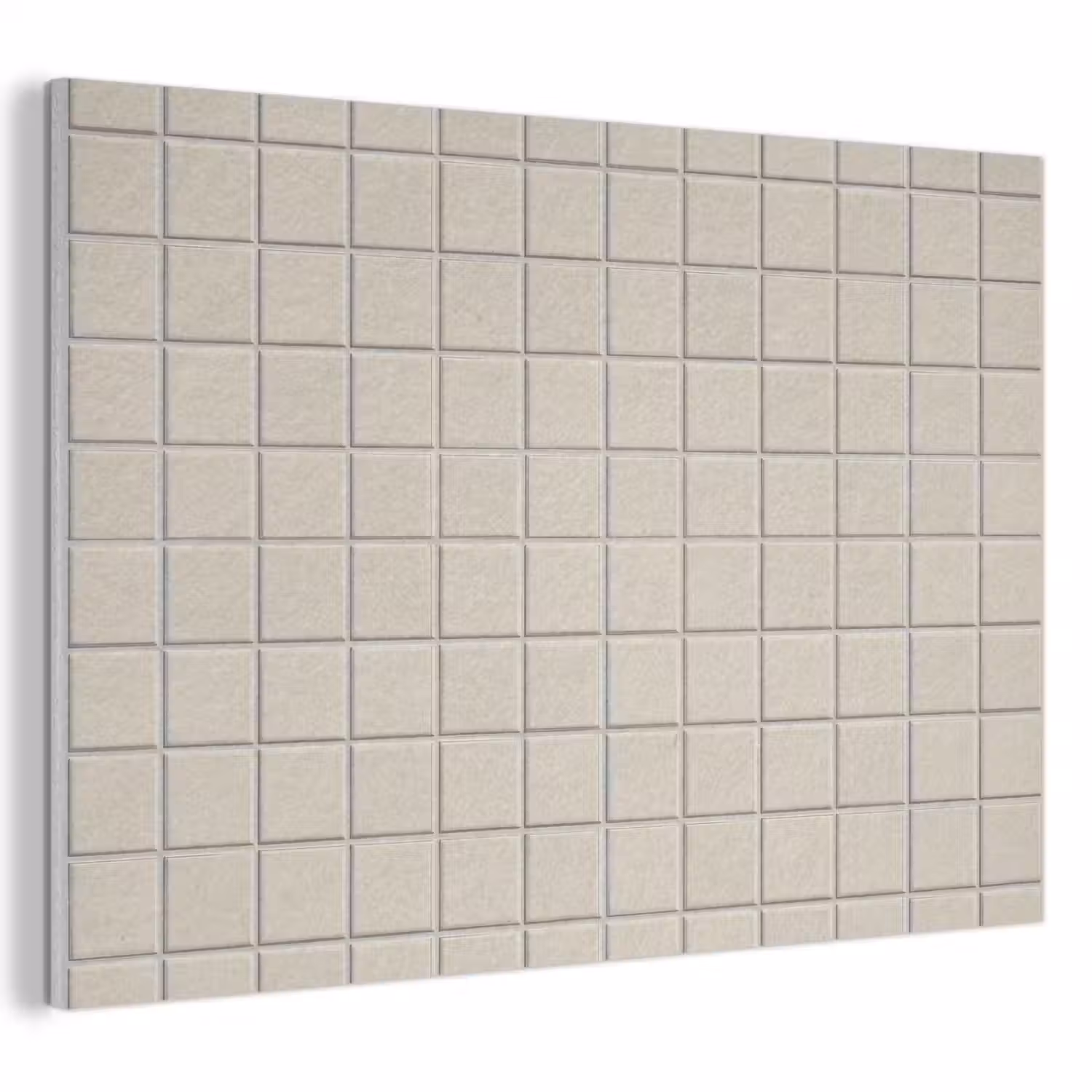 Patroon - Tegels - Taupe PET vilt klein 837 -3d