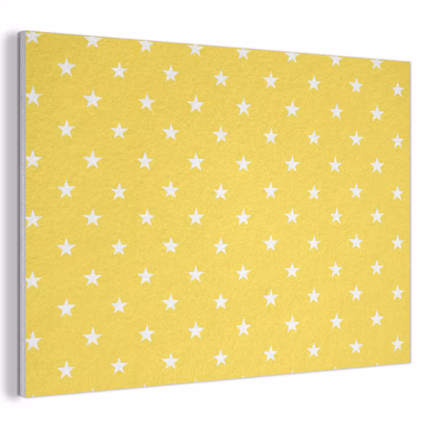 Sterren - Patroon - Minimalistisch - Geel PET vilt klein 837 -3d