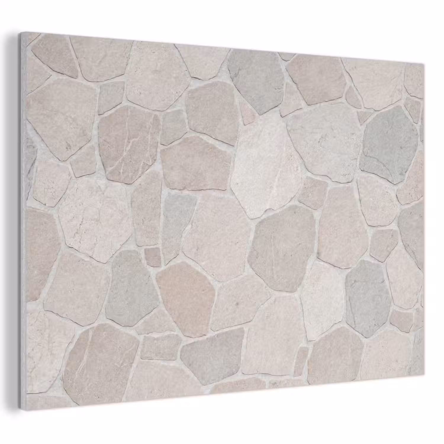 Steen - Patroon - Textuur - Beige PET vilt klein -3d