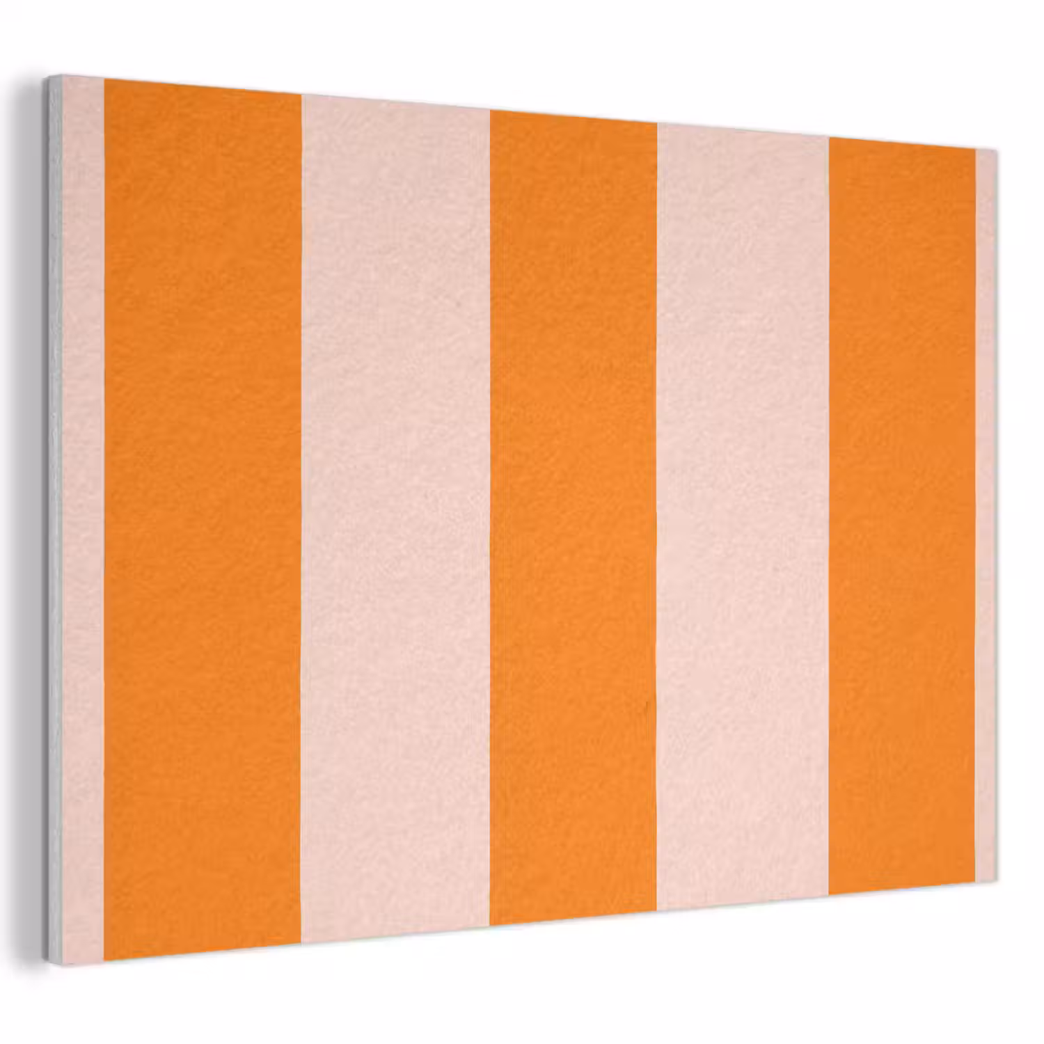 Strepen - Modern - Oranje PET vilt klein 837 -3d