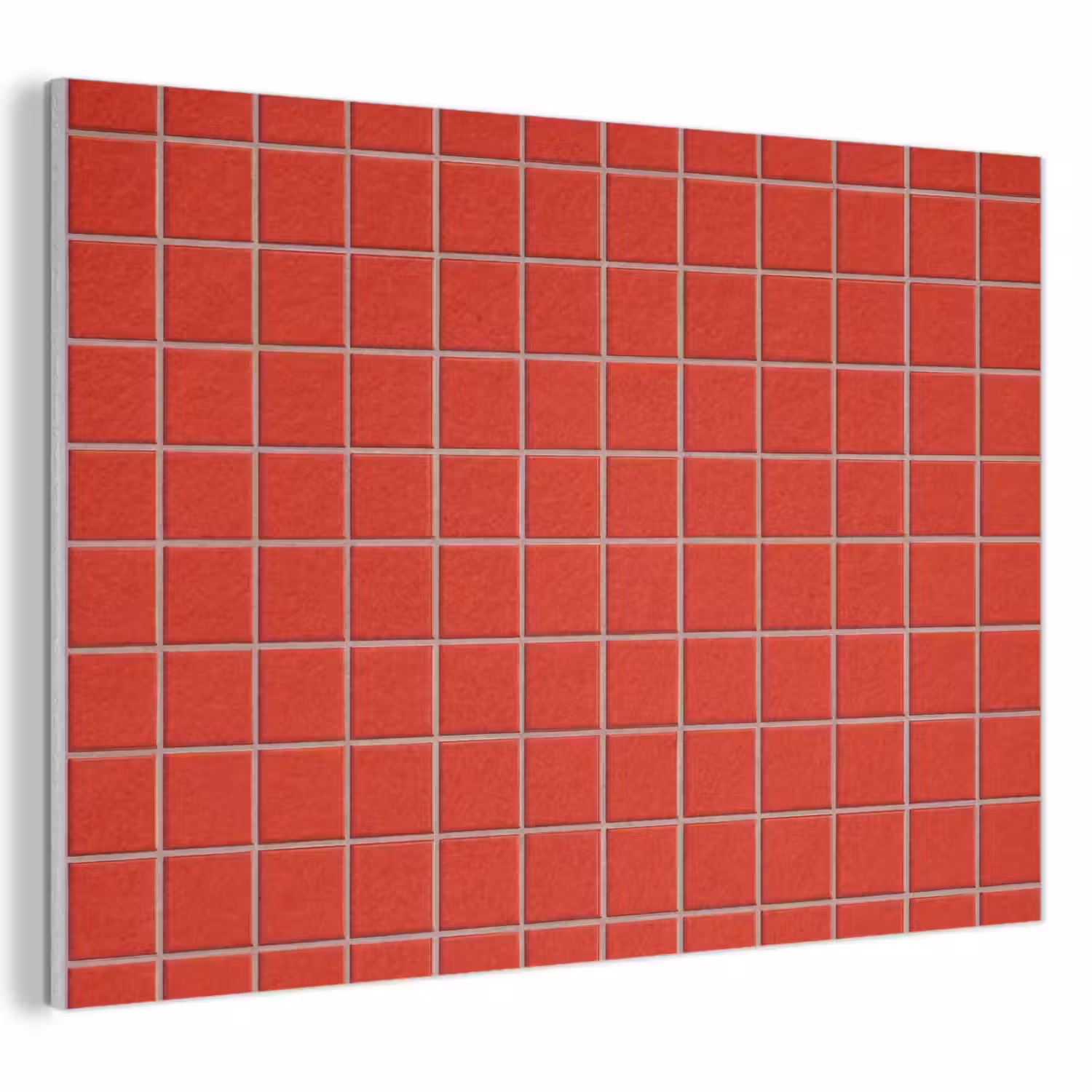 Tegel - Patroon - Kersen - Rood PET vilt klein 837 -3d