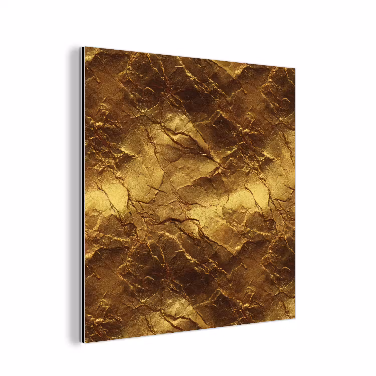Bladgoud - Textuur - Goud aluminium wit klein 46 -3d