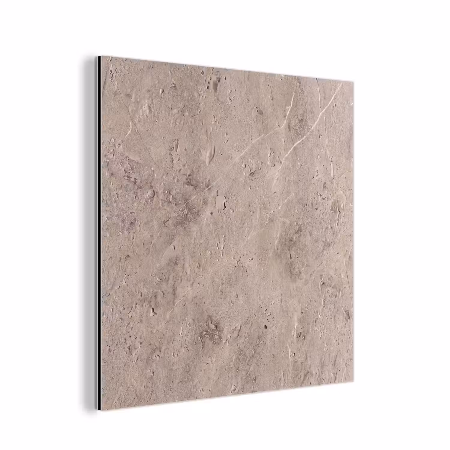 Textuur - Steen - Patroon - Rustiek - Beige aluminium wit klein -3d